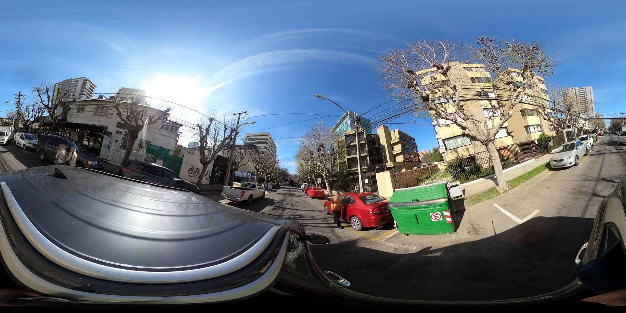 Street view near Hotel Mare Nostrum, Viña del Mar — © DNC (CC BY-SA · Mapillary)