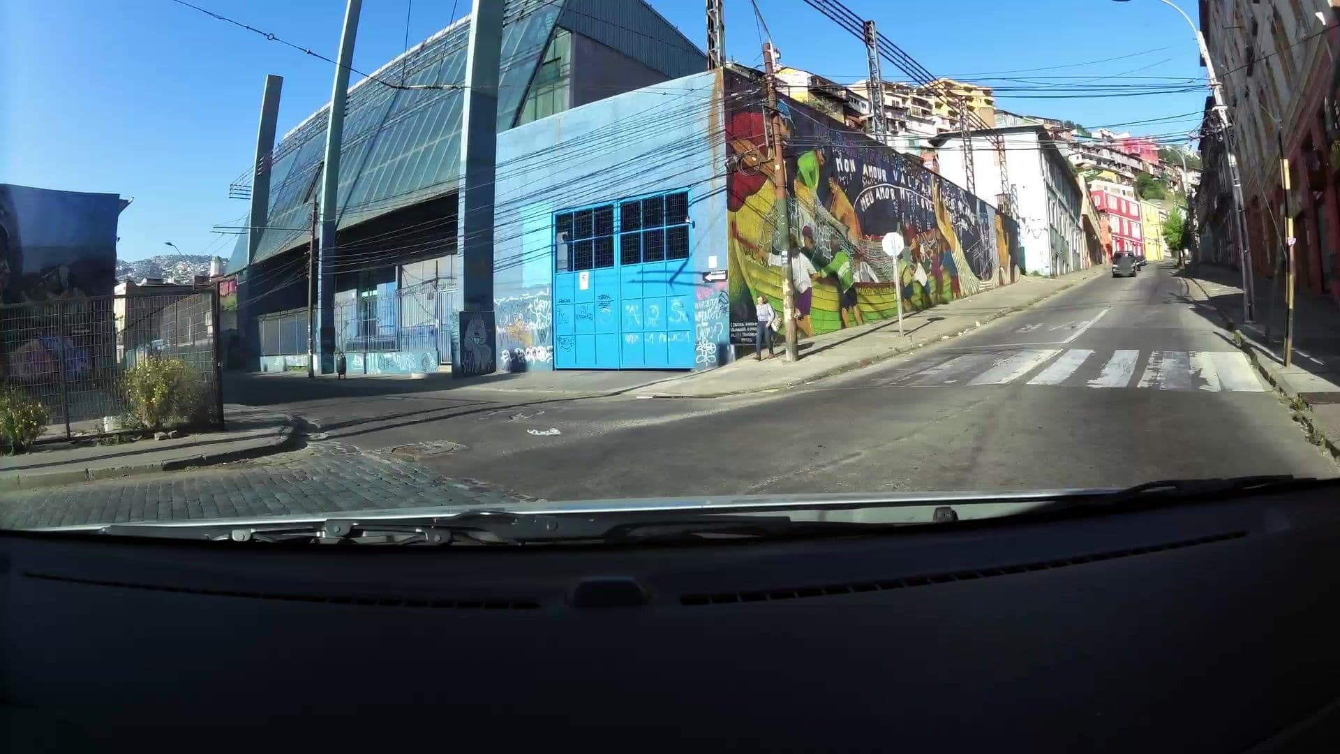 Street view near BuenaVentura Hostal, Valparaíso — © kaartcam (CC BY-SA · Mapillary)