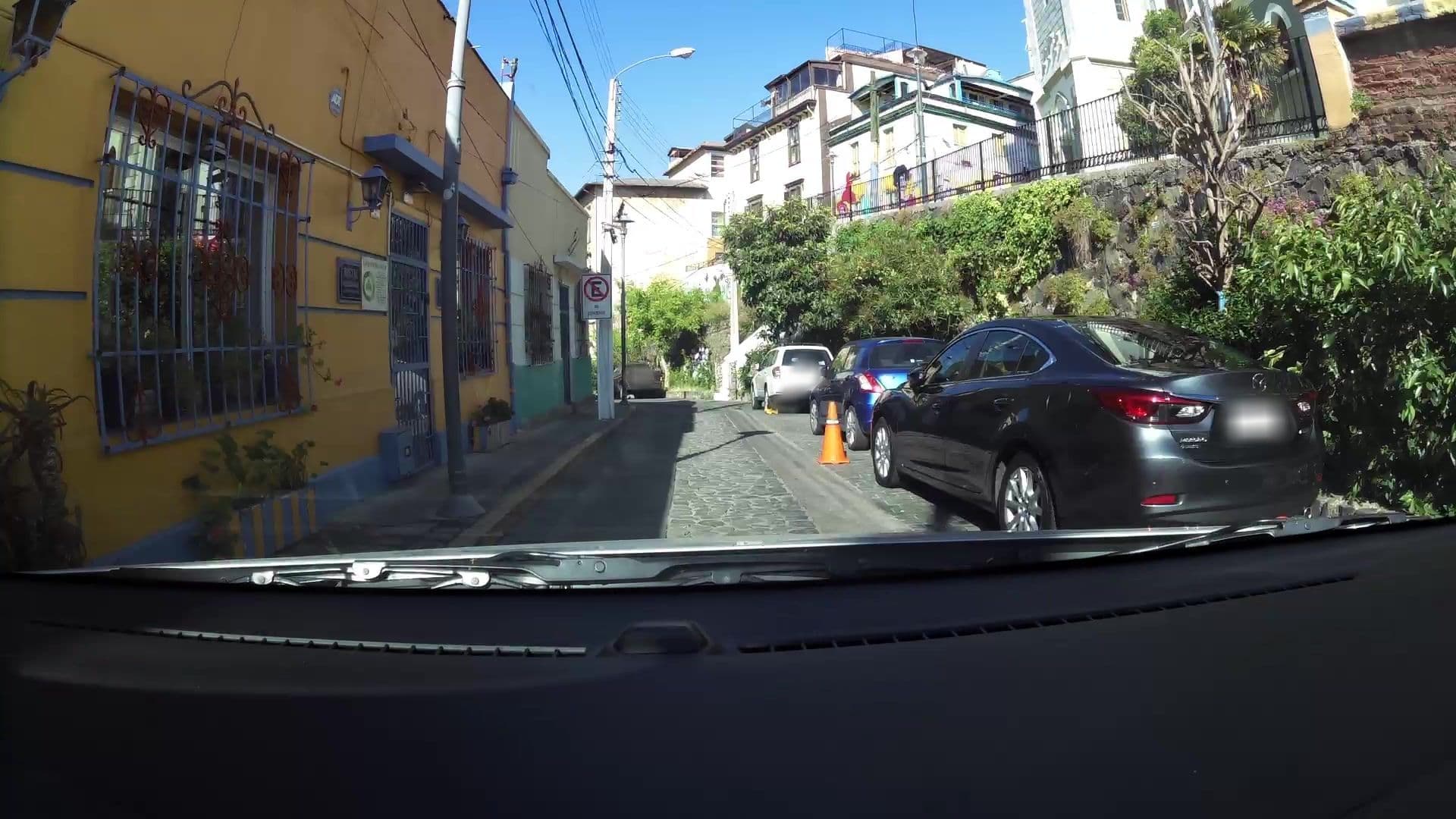 Street view near Hotel Gagliardo, Valparaíso — © kaartcam (CC BY-SA · Mapillary)