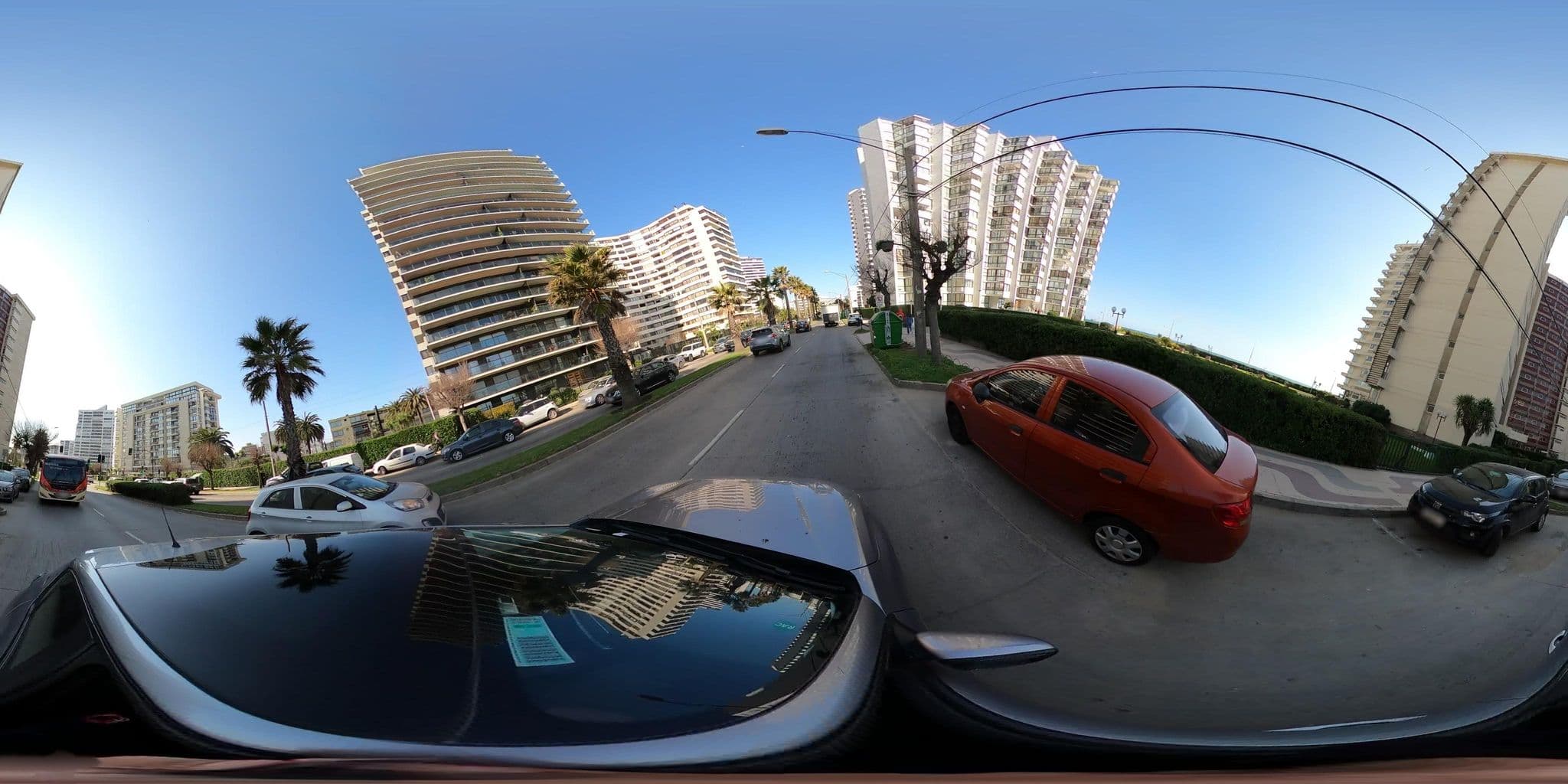 Street view near Apartamento Costamar, Viña del Mar — © DNC (CC BY-SA · Mapillary)