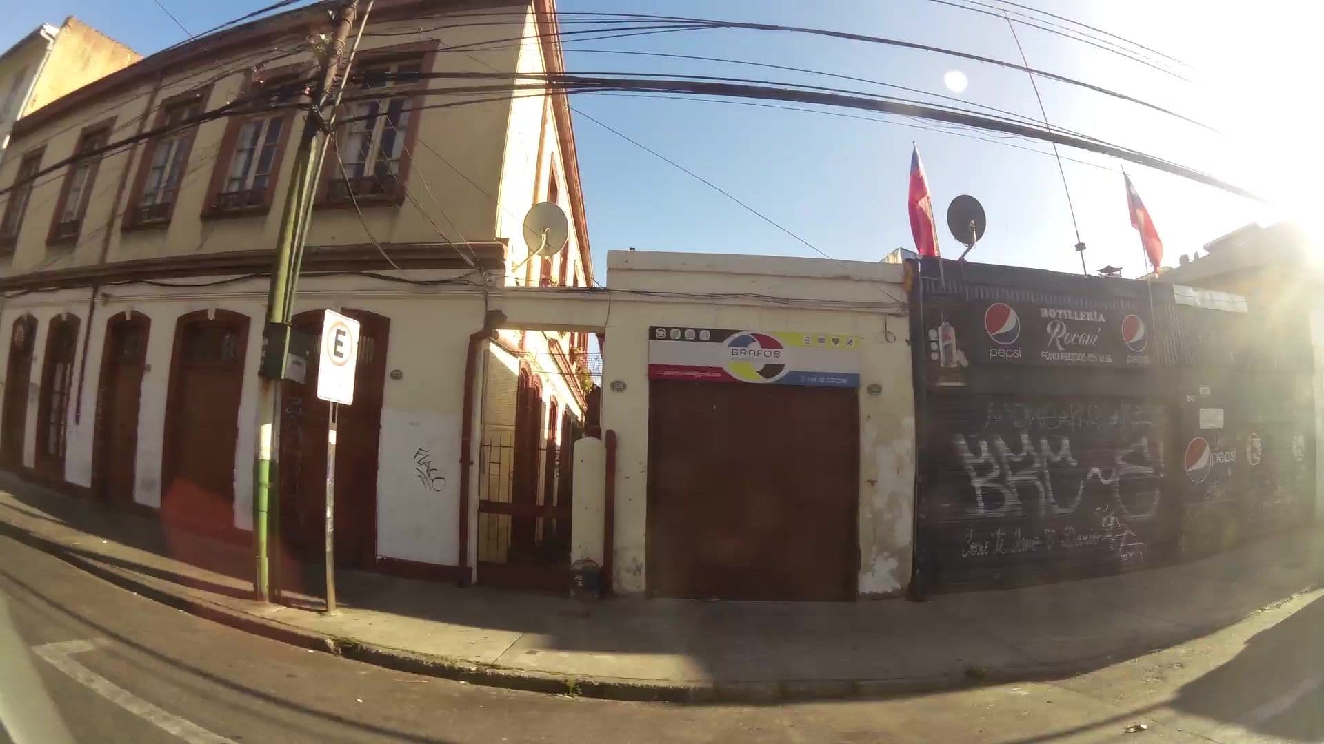 Street view near Casa Hogarena Valparaiso, Valparaíso — © kaartcam (CC BY-SA · Mapillary)