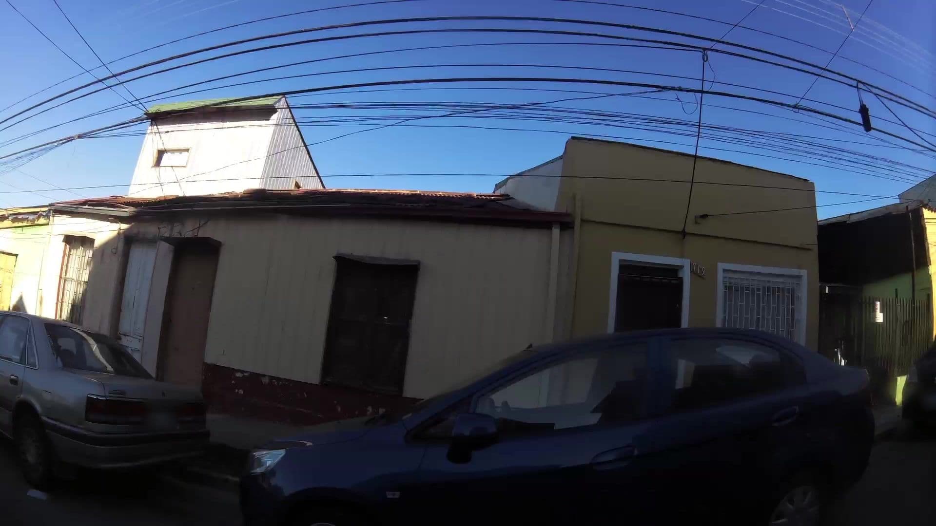 Street view near Hostal Ansaldi, Valparaíso — © kaartcam (CC BY-SA · Mapillary)