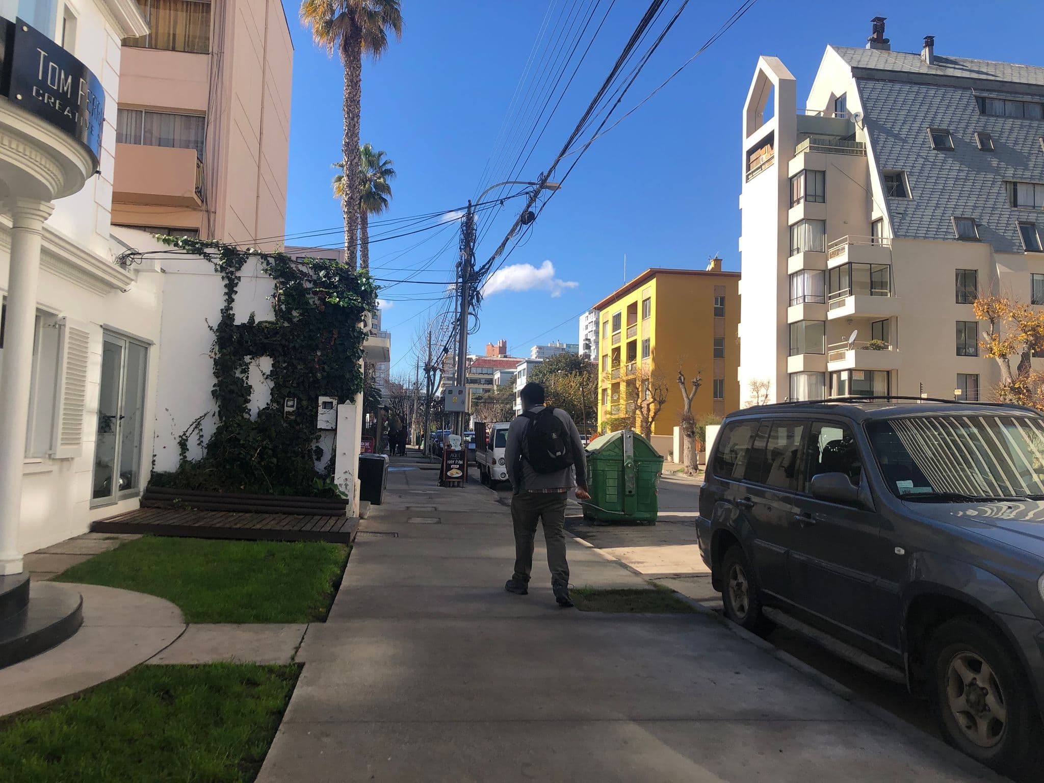 Street view near Departamentos Premium T&L Viña del Mar, Viña del Mar — © dudacd (CC BY-SA · Mapillary)