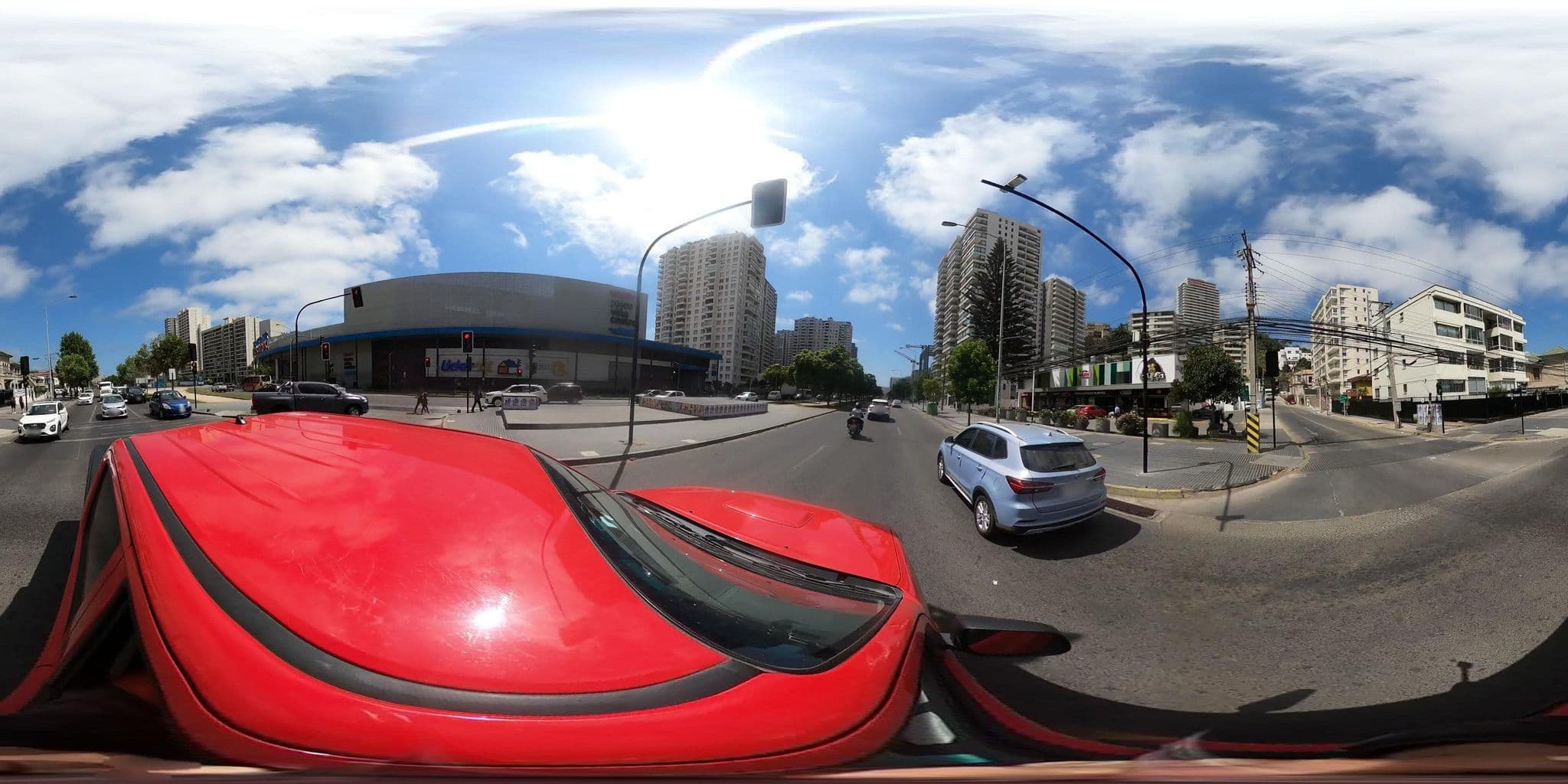 Street view near Departamentos Amoblados Viña Boulevard, Viña del Mar — © SolutivaSistemas (CC BY-SA · Mapillary)