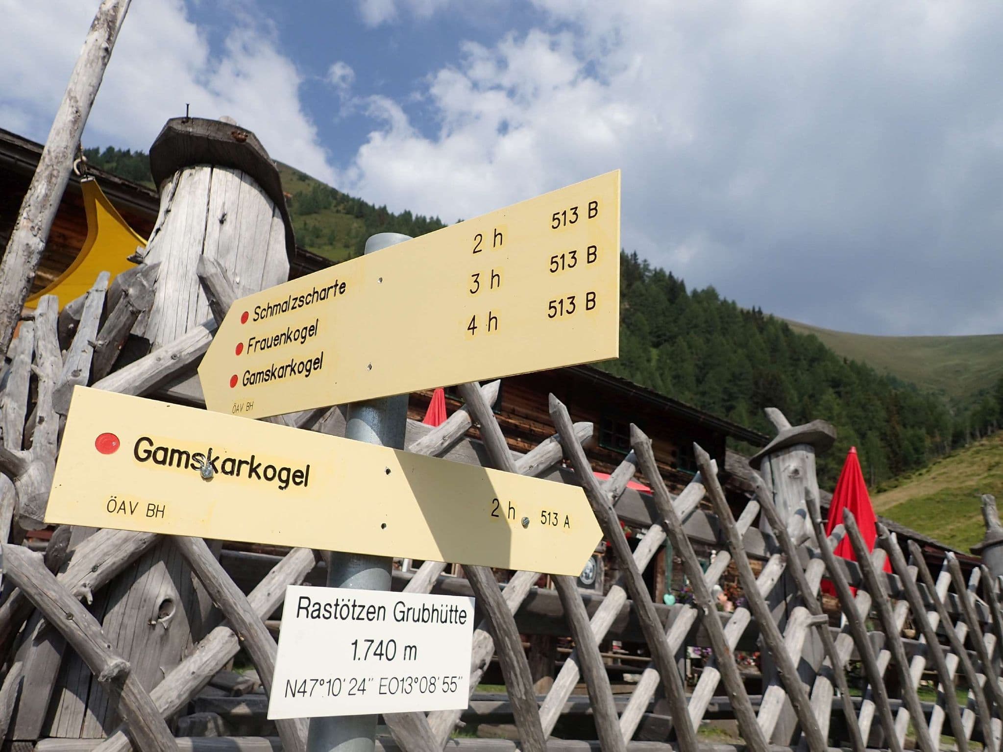 Street view near Grubhofhütte, Anger — © schermy (CC BY-SA · Mapillary)