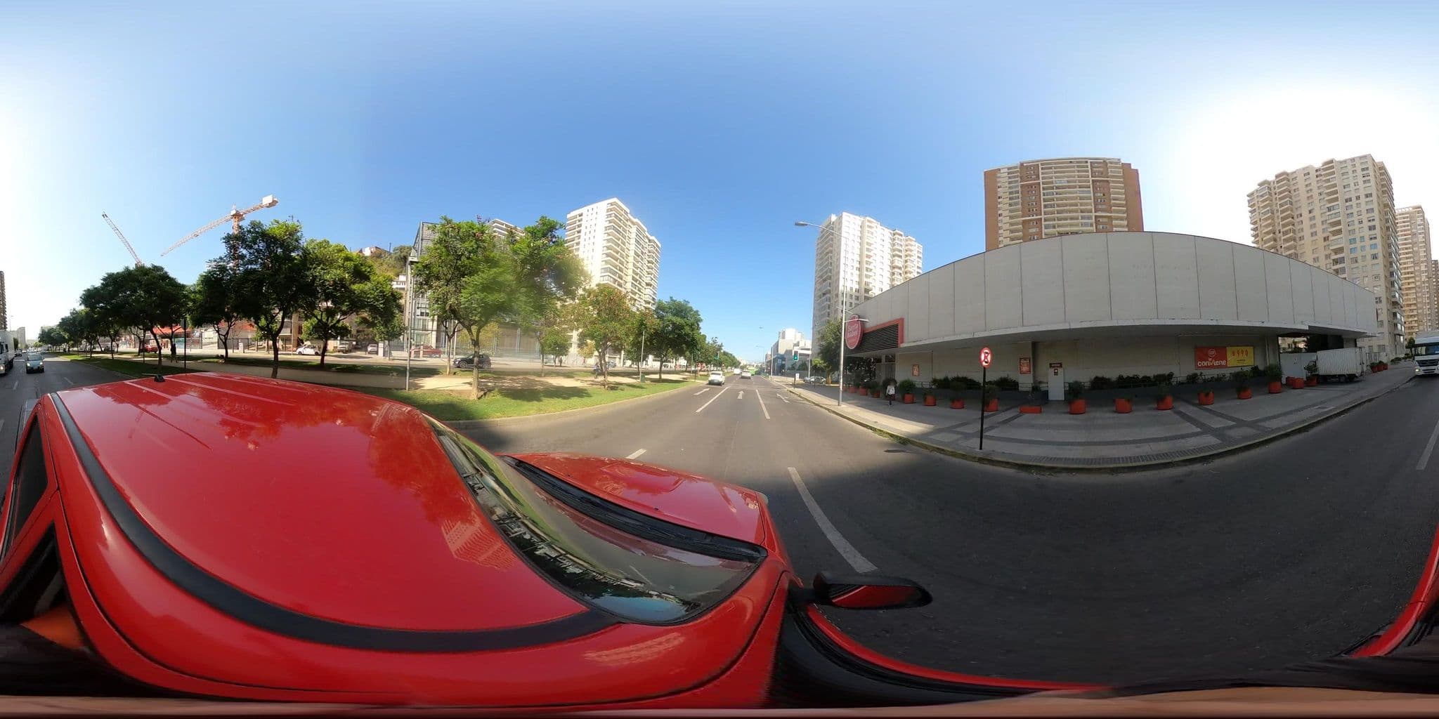 Street view near Departamento Edificio Viña Plaza 5, Viña del Mar — © SolutivaSistemas (CC BY-SA · Mapillary)