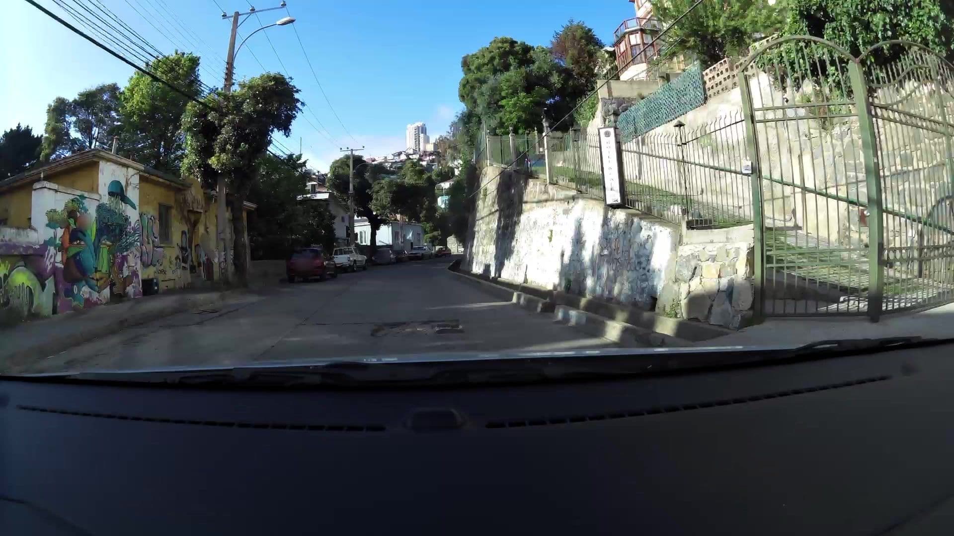 Street view near Hotel Boutique Sutherland House, Valparaíso — © kaartcam (CC BY-SA · Mapillary)