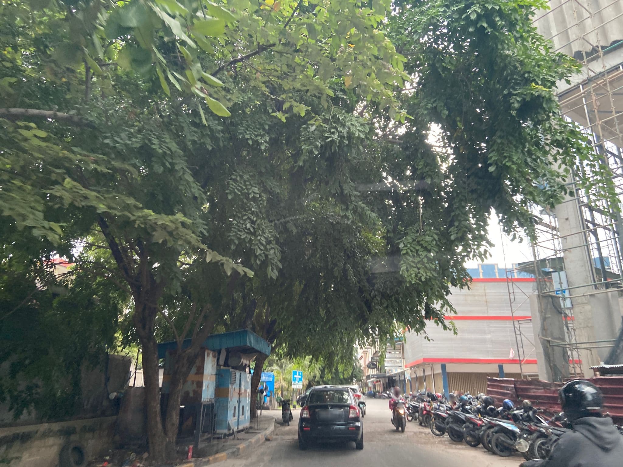 Street view near H Ozon, Batam