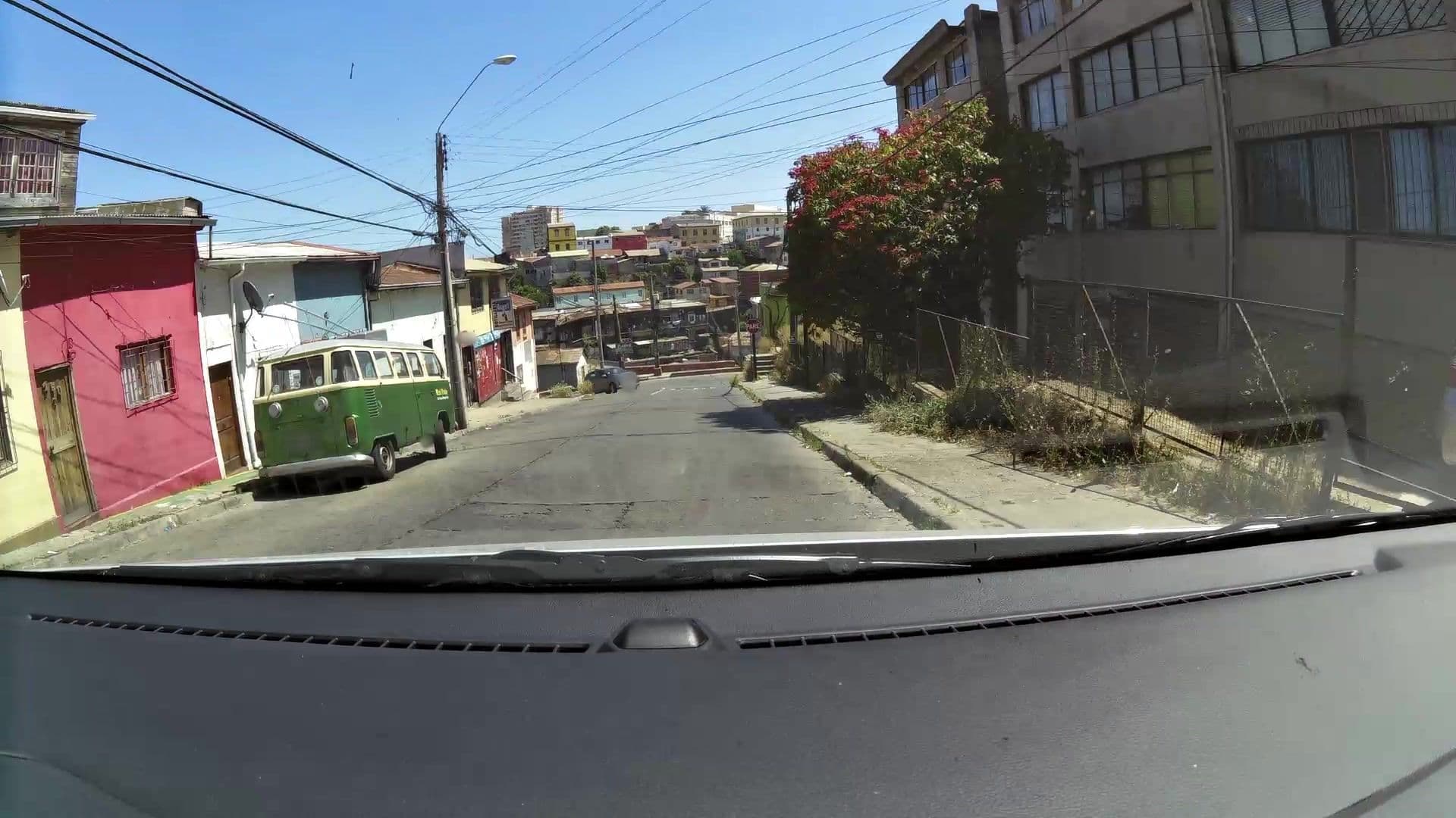Street view near Del Bosco Apart, Valparaíso — © kaartcam (CC BY-SA · Mapillary)