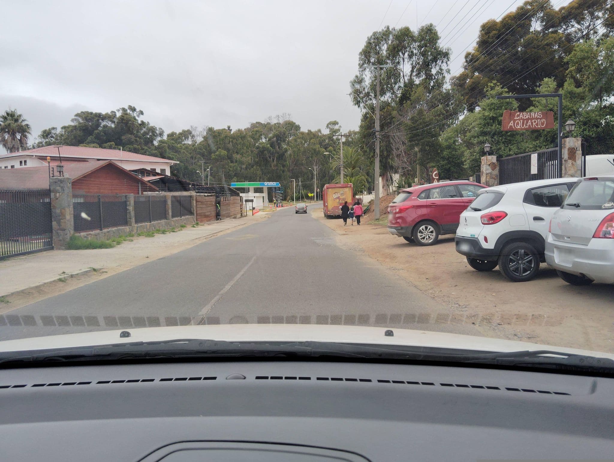 Street view near Cabañas Aquario, Papudo — © ariellopez (CC BY-SA · Mapillary)
