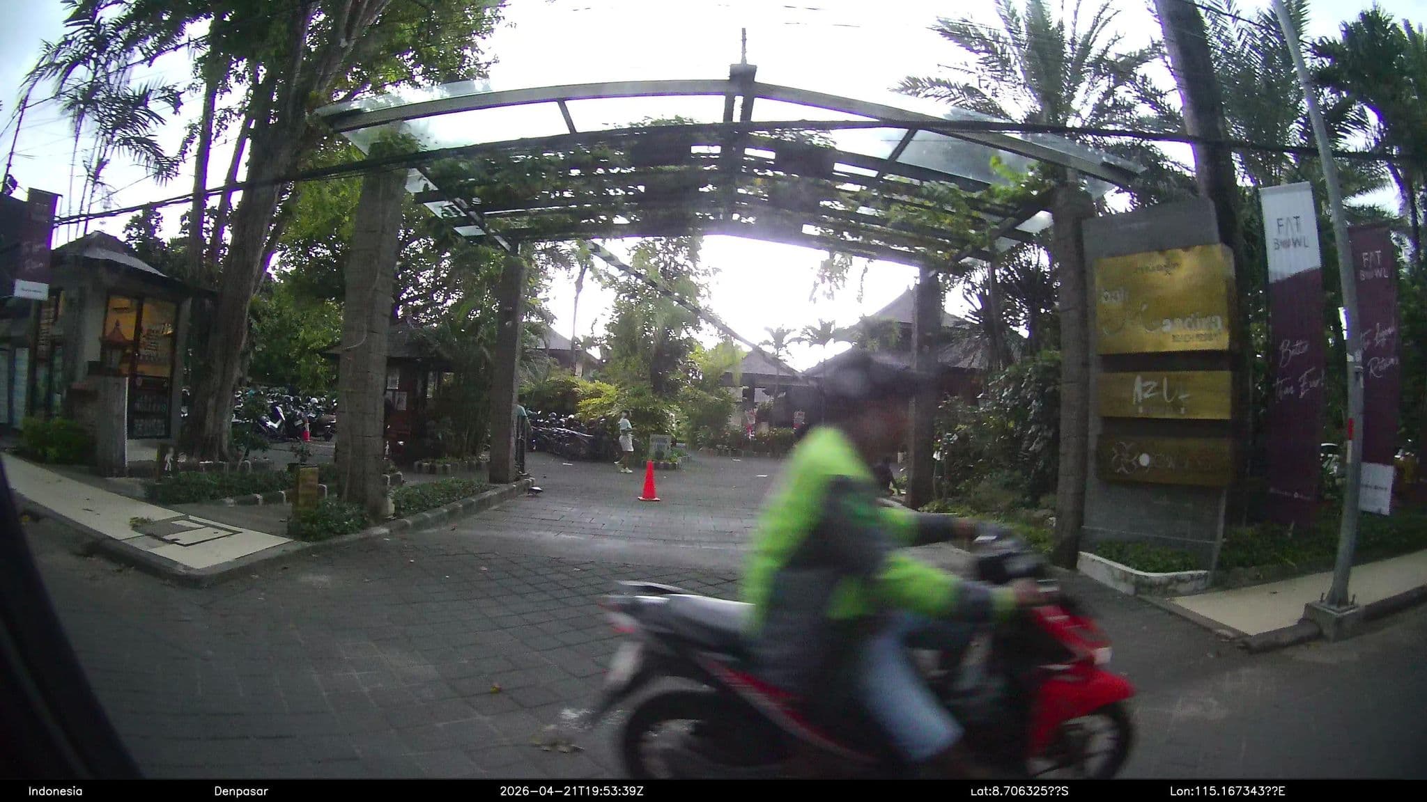 Street view near Bali Mandira Resort, Legian