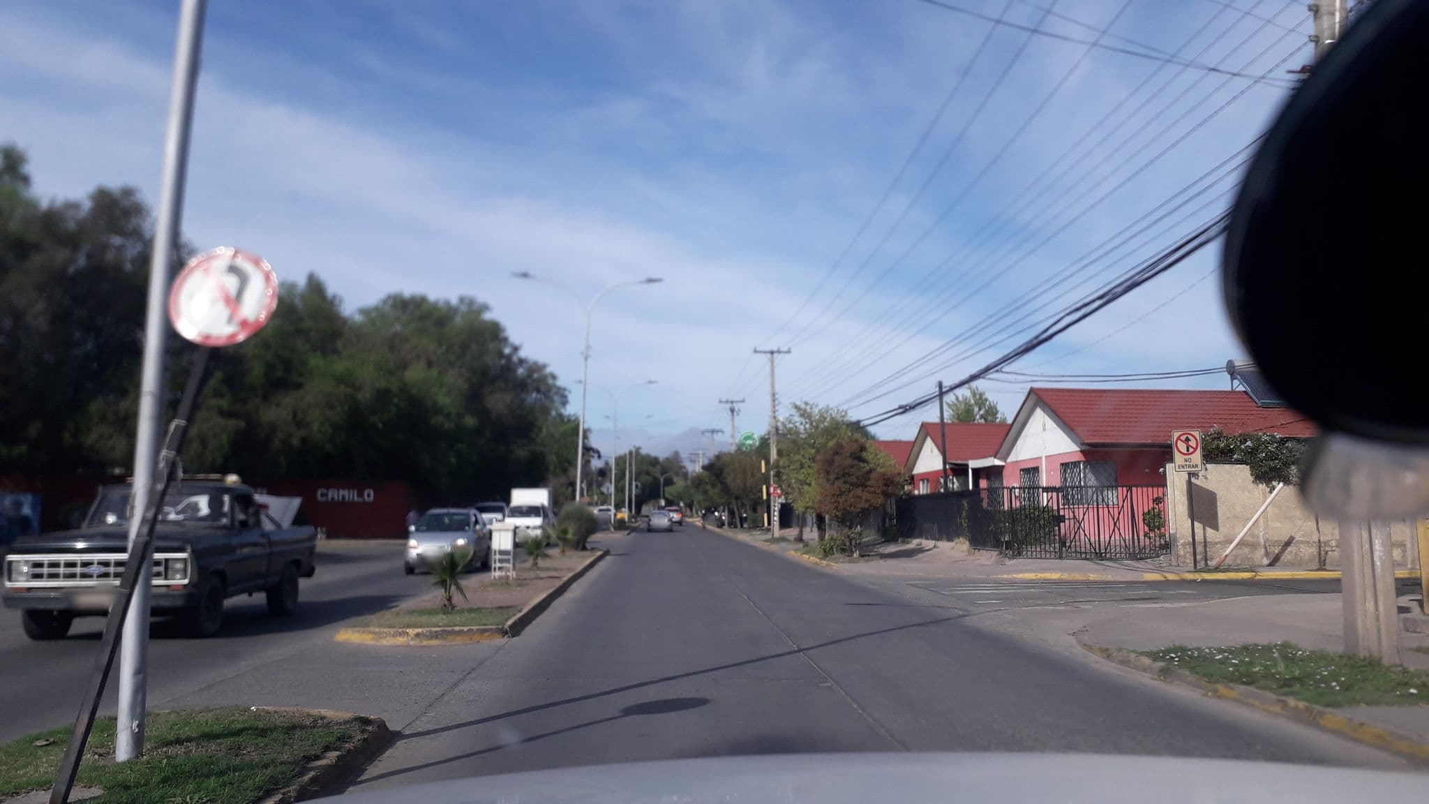 Street view near Hostal Bosque Encantado, San Felipe — © hugo_sandoval (CC BY-SA · Mapillary)