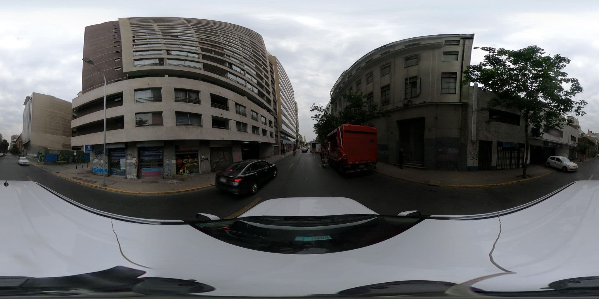 Street view near Departamento Berna Tour Chile, Santiago — © kaart_360 (CC BY-SA · Mapillary)