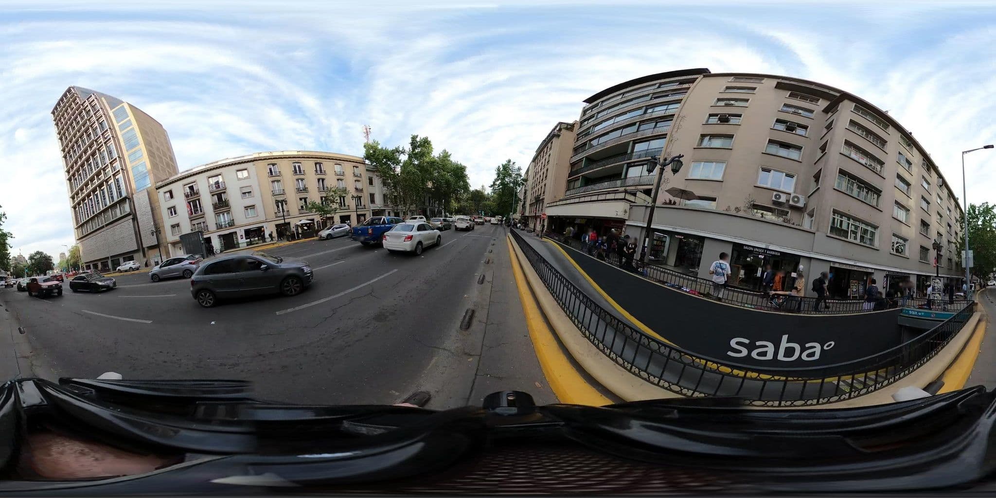 Street view near Petit Nomads, Santiago — © ariellopez (CC BY-SA · Mapillary)