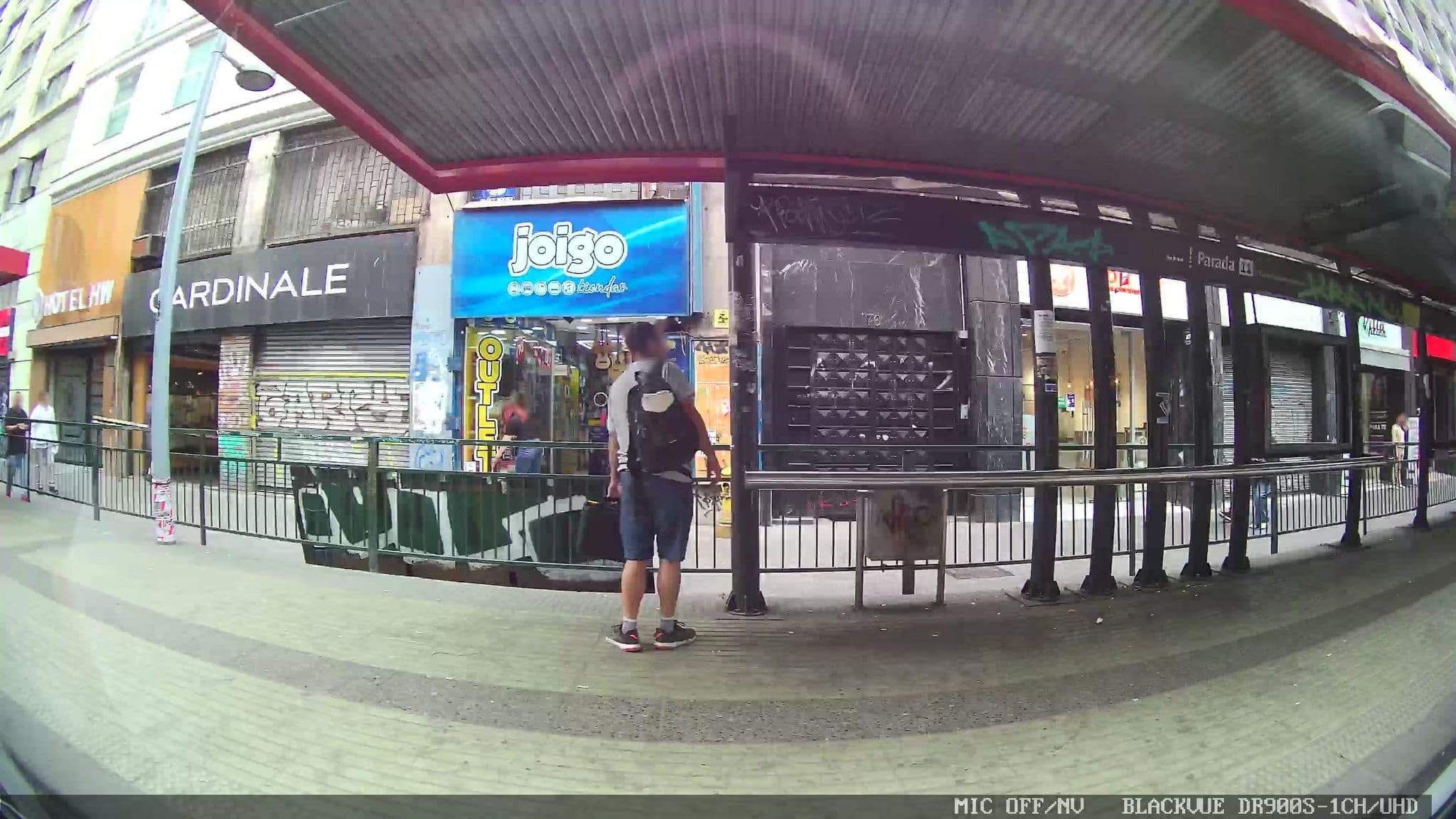 Street view near Che Lagarto Hostel, Santiago — © kaart_3 (CC BY-SA · Mapillary)