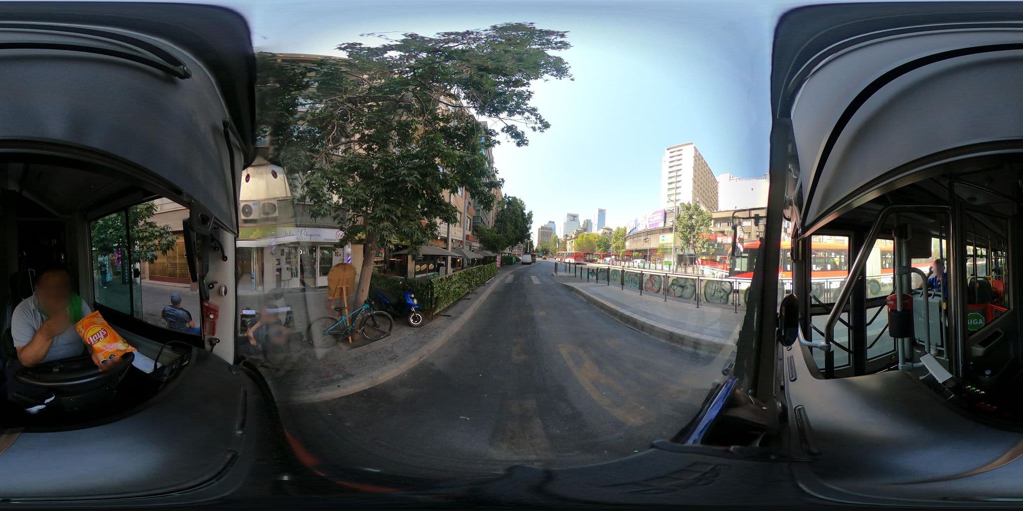 Street view near Apartment Welen San Isidro, Santiago — © revistapedalea (CC BY-SA · Mapillary)