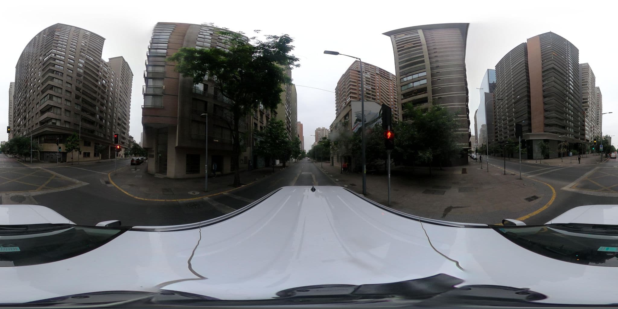 Street view near Apartamentos Santiago Downtown, Santiago — © kaart_360 (CC BY-SA · Mapillary)