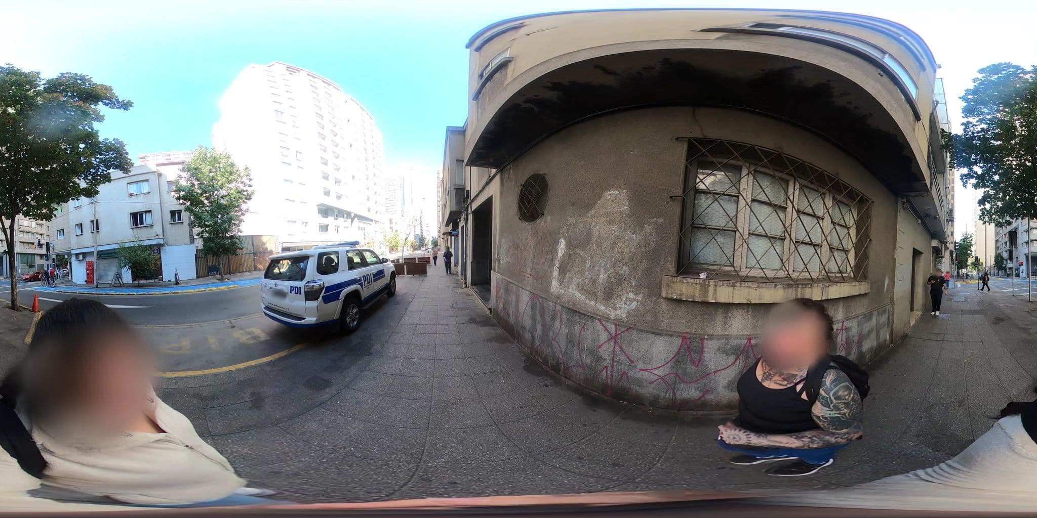 Street view near M&J Apartments, Santiago — © DNC (CC BY-SA · Mapillary)