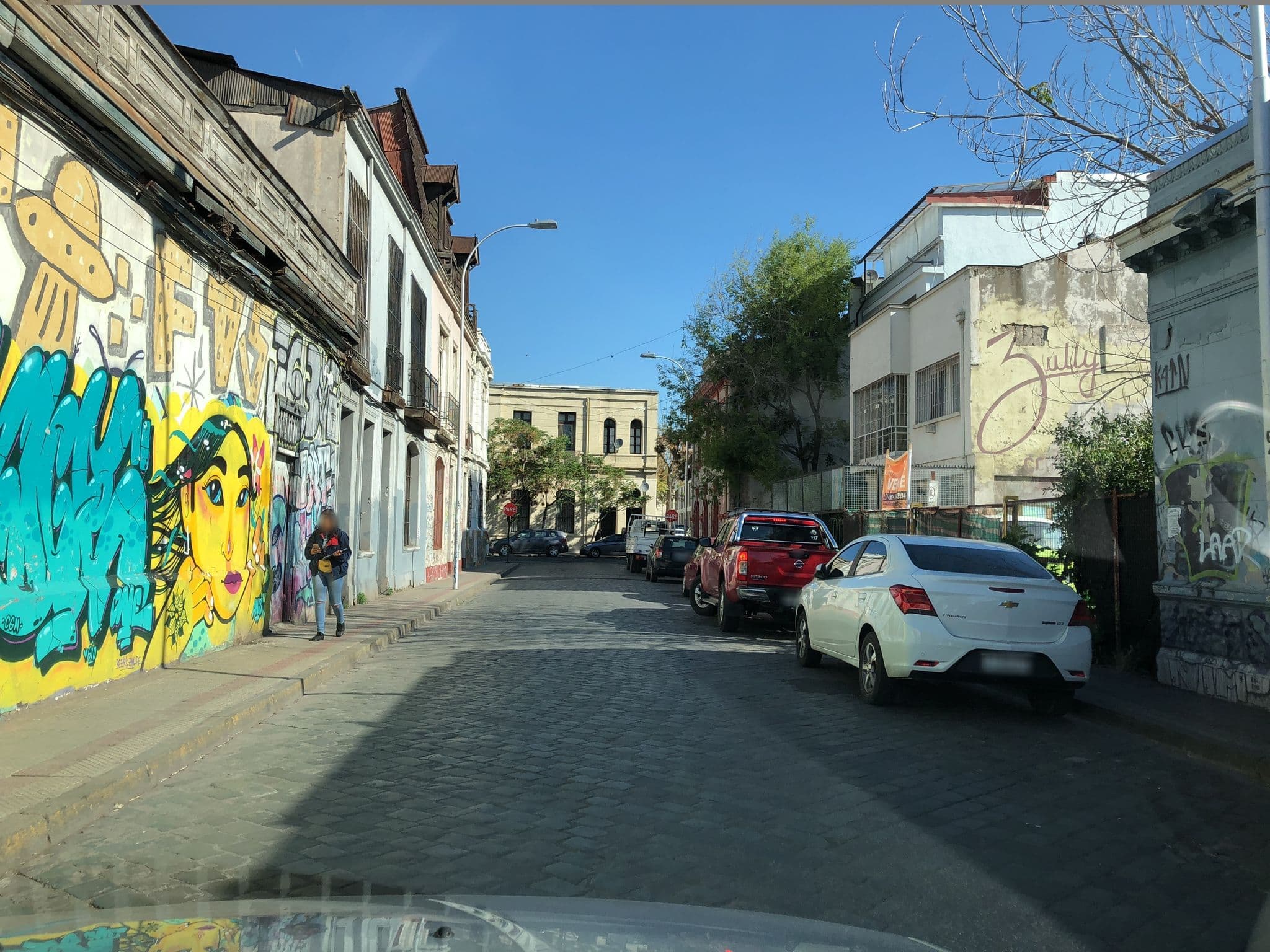 Street view near Hostal La Casita Maturana, Santiago — © yellowracer (CC BY-SA · Mapillary)
