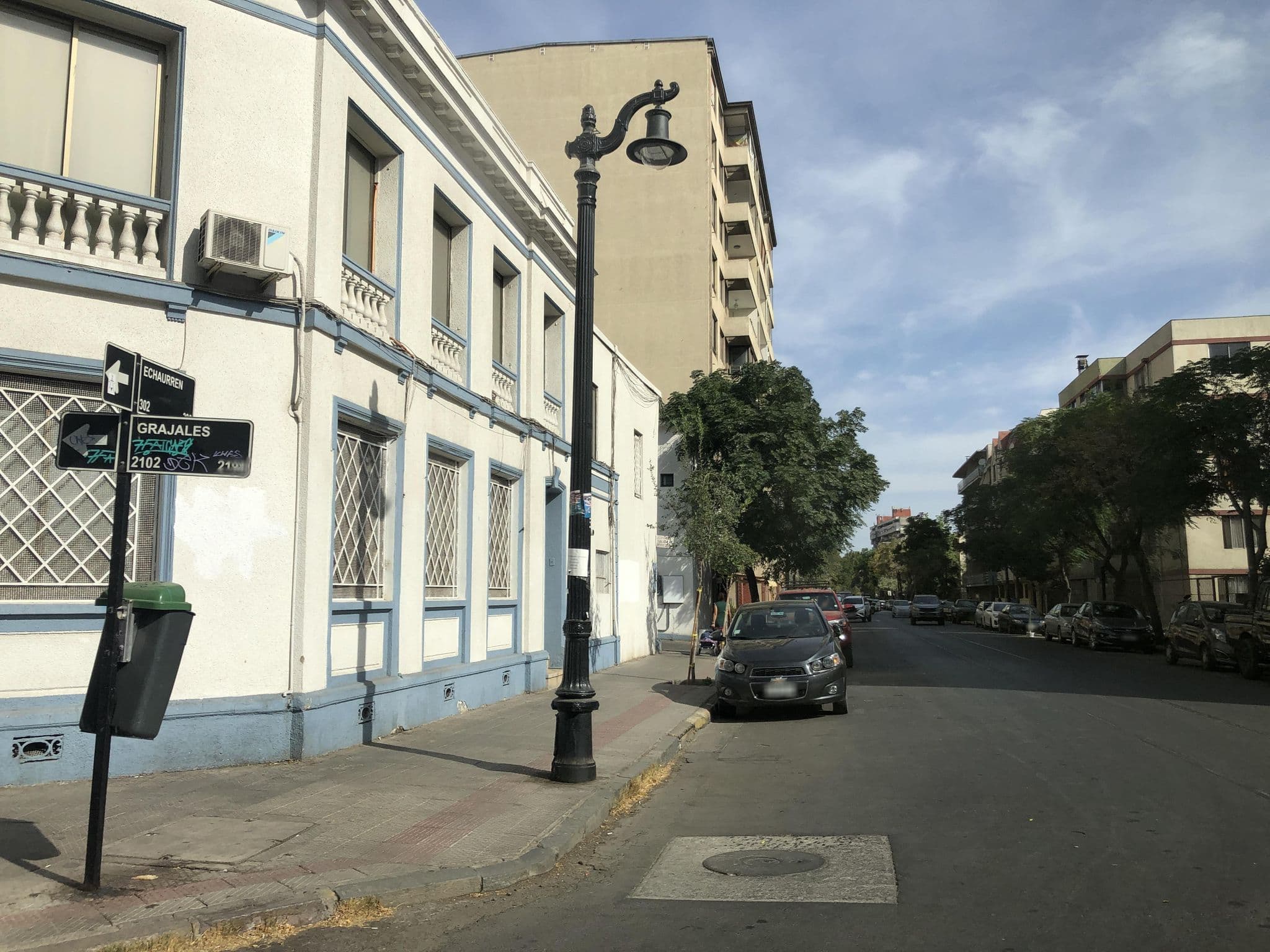 Street view near Motel Echaurren, Santiago — © brunoflores2525 (CC BY-SA · Mapillary)