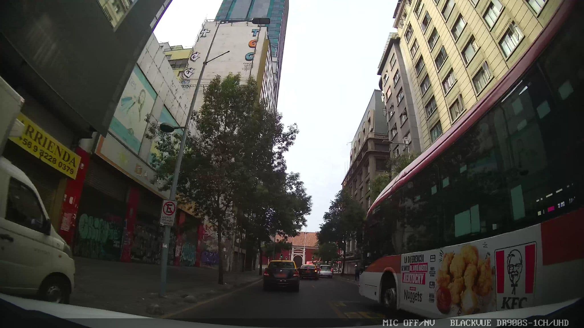 Street view near Saratoga Rent Apart, Santiago — © kaart_1 (CC BY-SA · Mapillary)