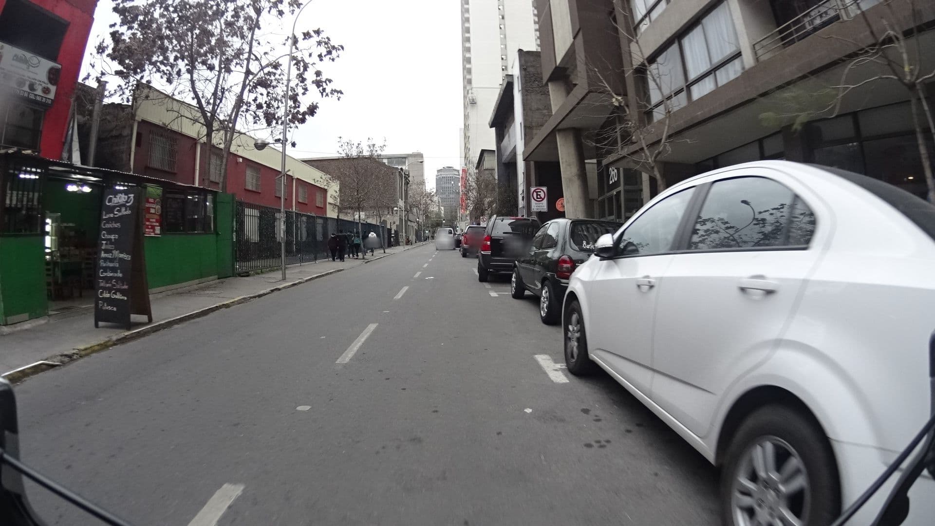 Street view near Great City Apartment Serrano, Santiago — © tiagofassoni (CC BY-SA · Mapillary)