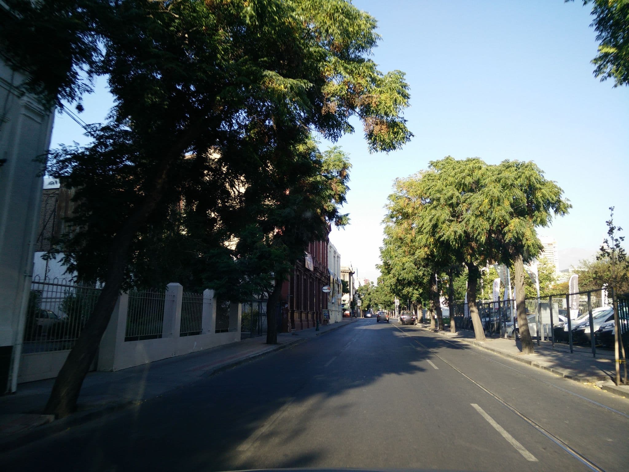 Street view near Hotel Las Cuervas, Santiago — © juliocosta (CC BY-SA · Mapillary)