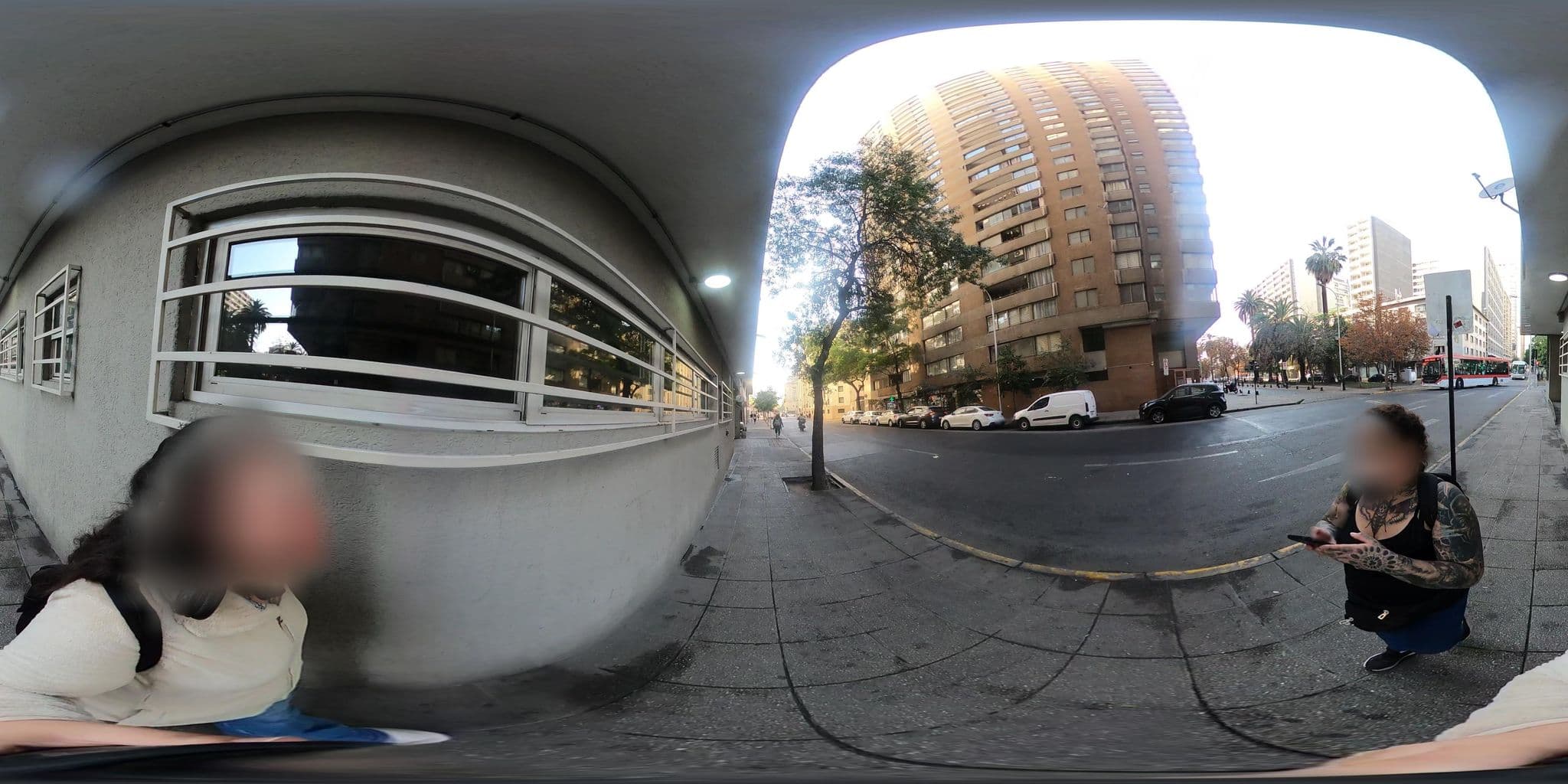 Street view near Departamento en Santiago Centro, Santiago — © DNC (CC BY-SA · Mapillary)