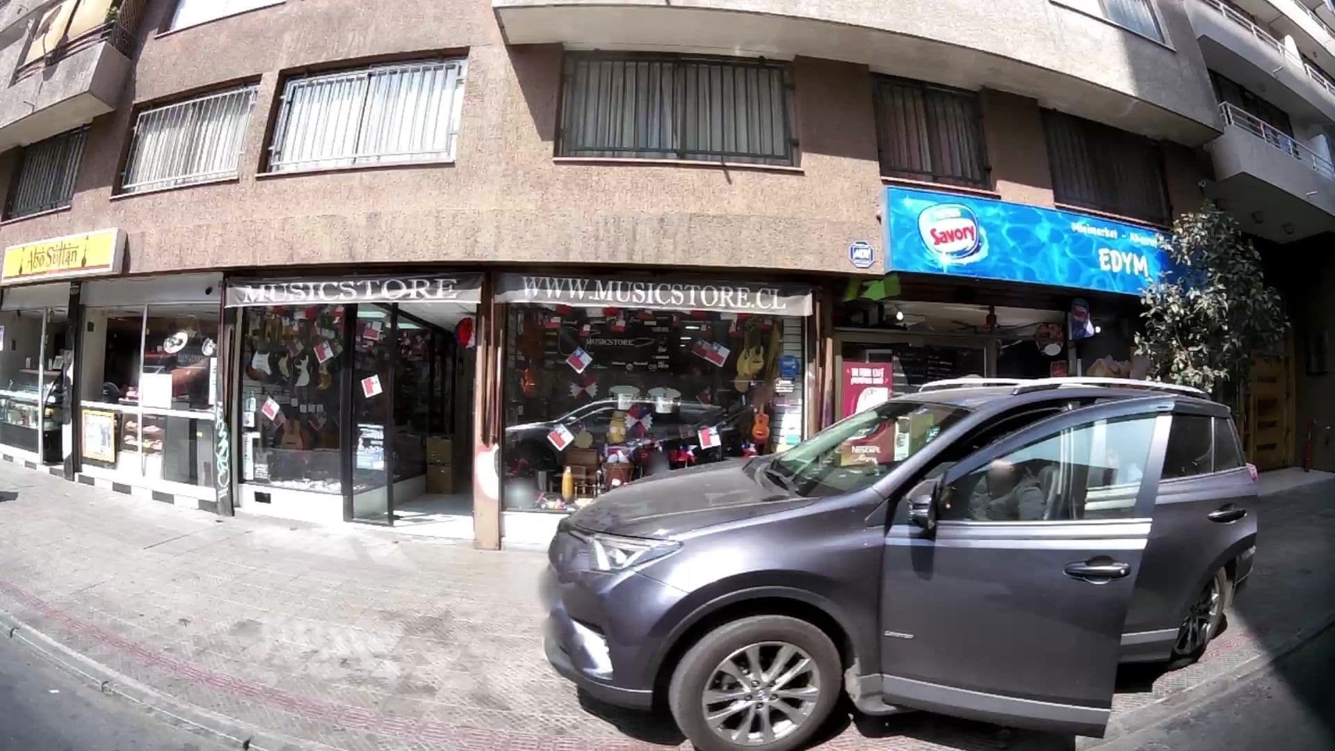 Street view near Apart Hotel Vegas, Santiago — © kaartcam (CC BY-SA · Mapillary)