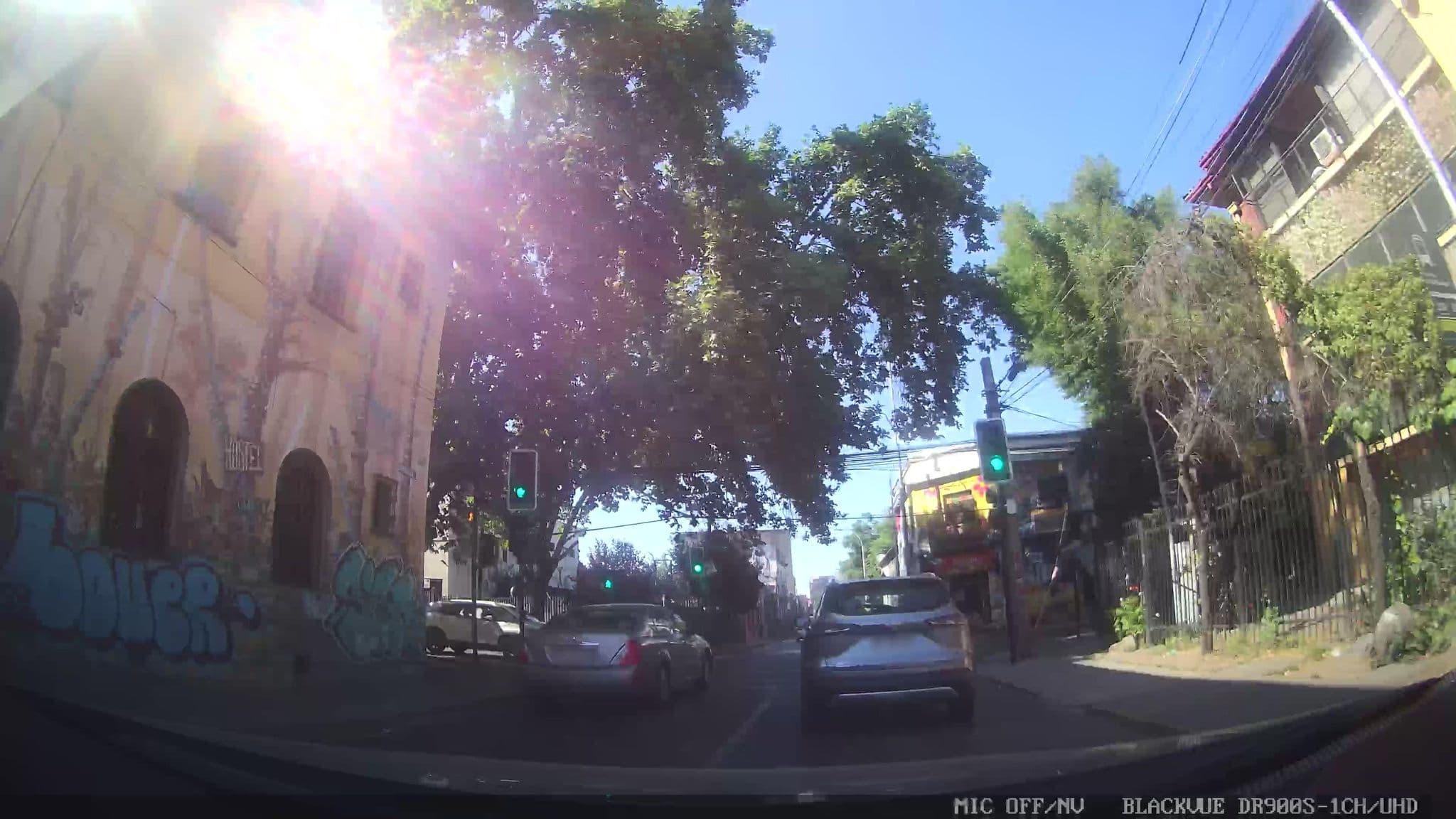 Street view near Gnomo Hostel, Santiago — © kaart_4 (CC BY-SA · Mapillary)
