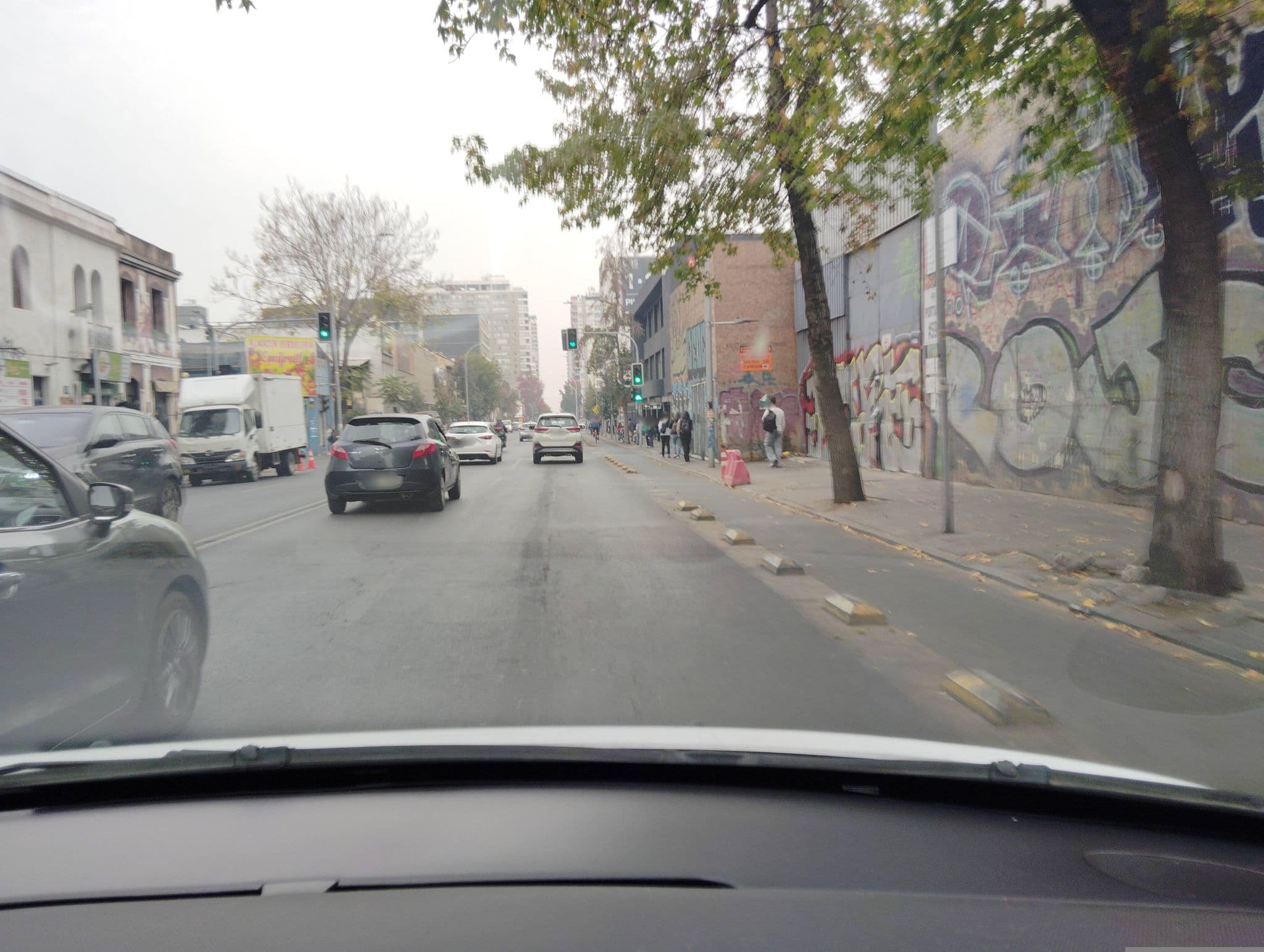 Street view near Santa Isabel 1201, Santiago — © ariellopez (CC BY-SA · Mapillary)