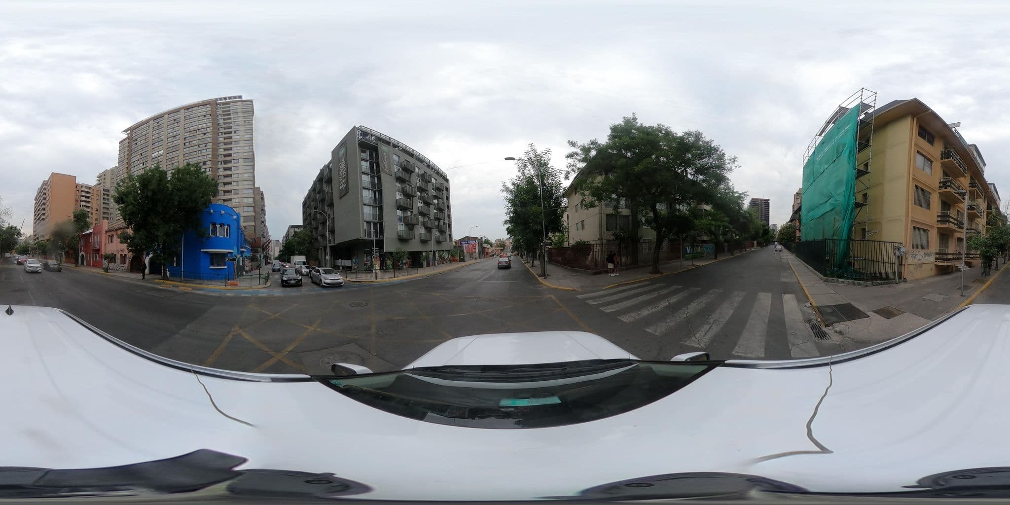 Street view near Apartment Injoy, Santiago — © kaart_360 (CC BY-SA · Mapillary)