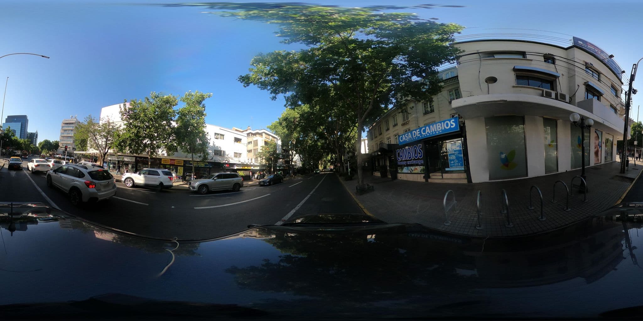 Street view near Orly Hotel Santiago, Ñuñoa — © kaart_360 (CC BY-SA · Mapillary)