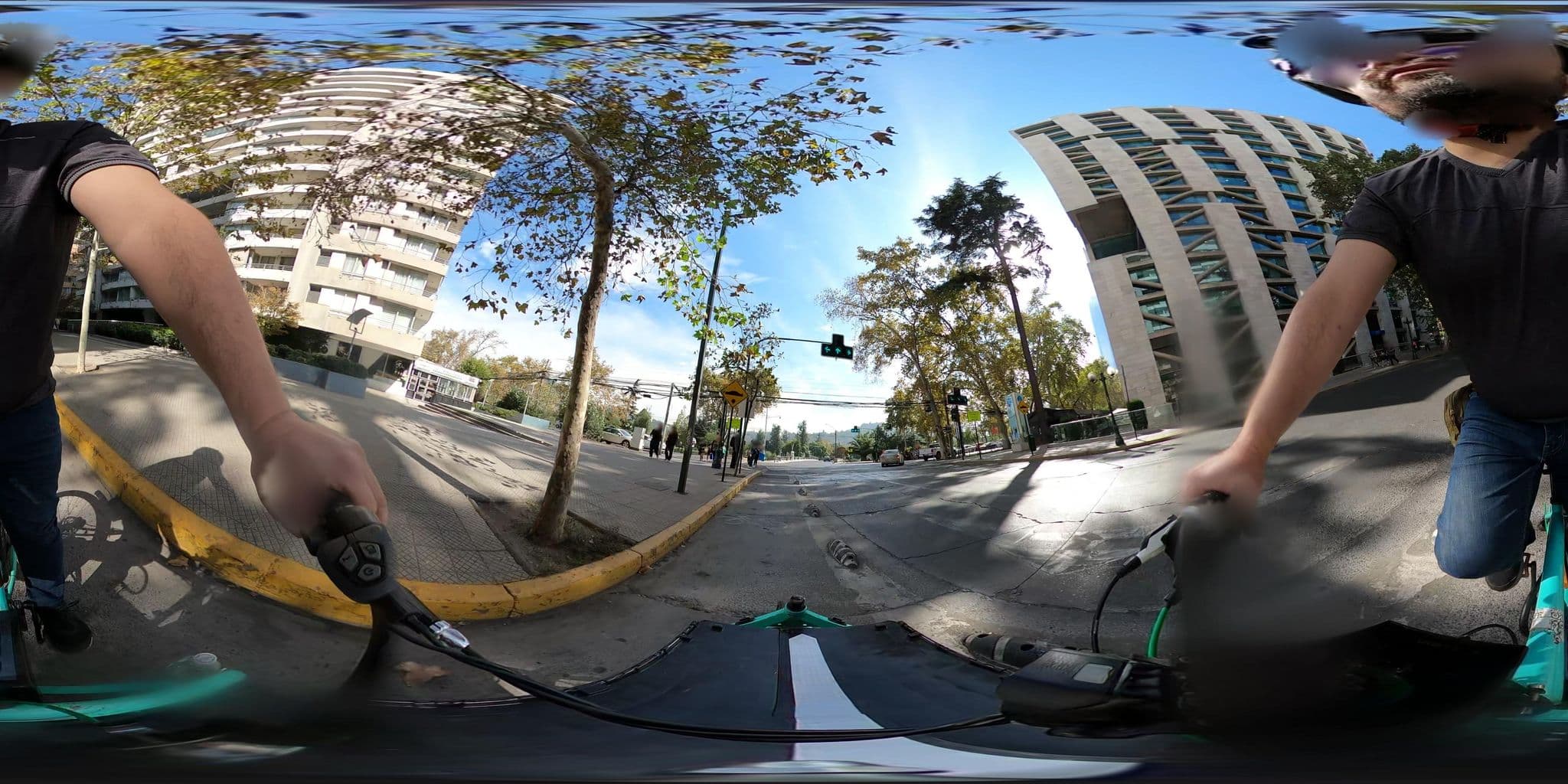 Street view near Chilean Suites and Apartment, Ñuñoa — © ariellopez (CC BY-SA · Mapillary)