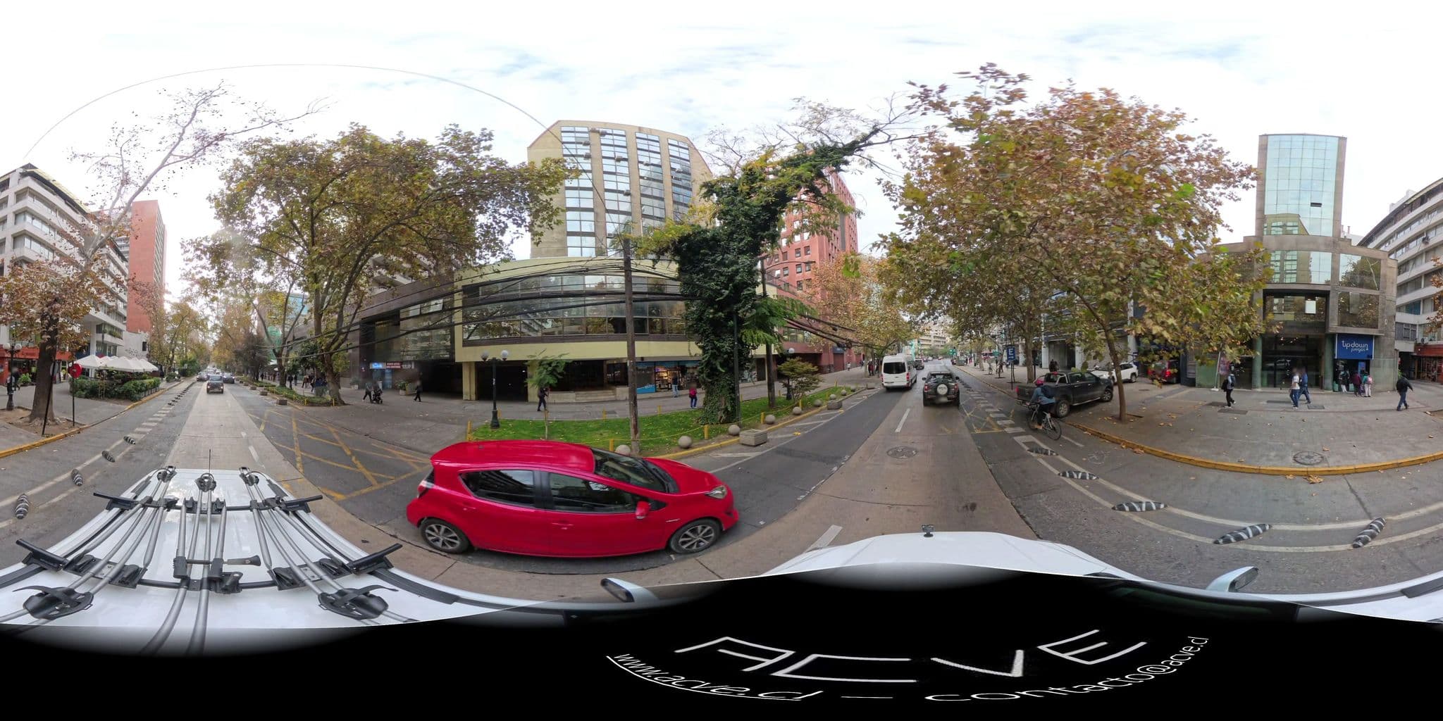 Street view near Apart Hotel Alto Suite, Ñuñoa — © contactoacve (CC BY-SA · Mapillary)