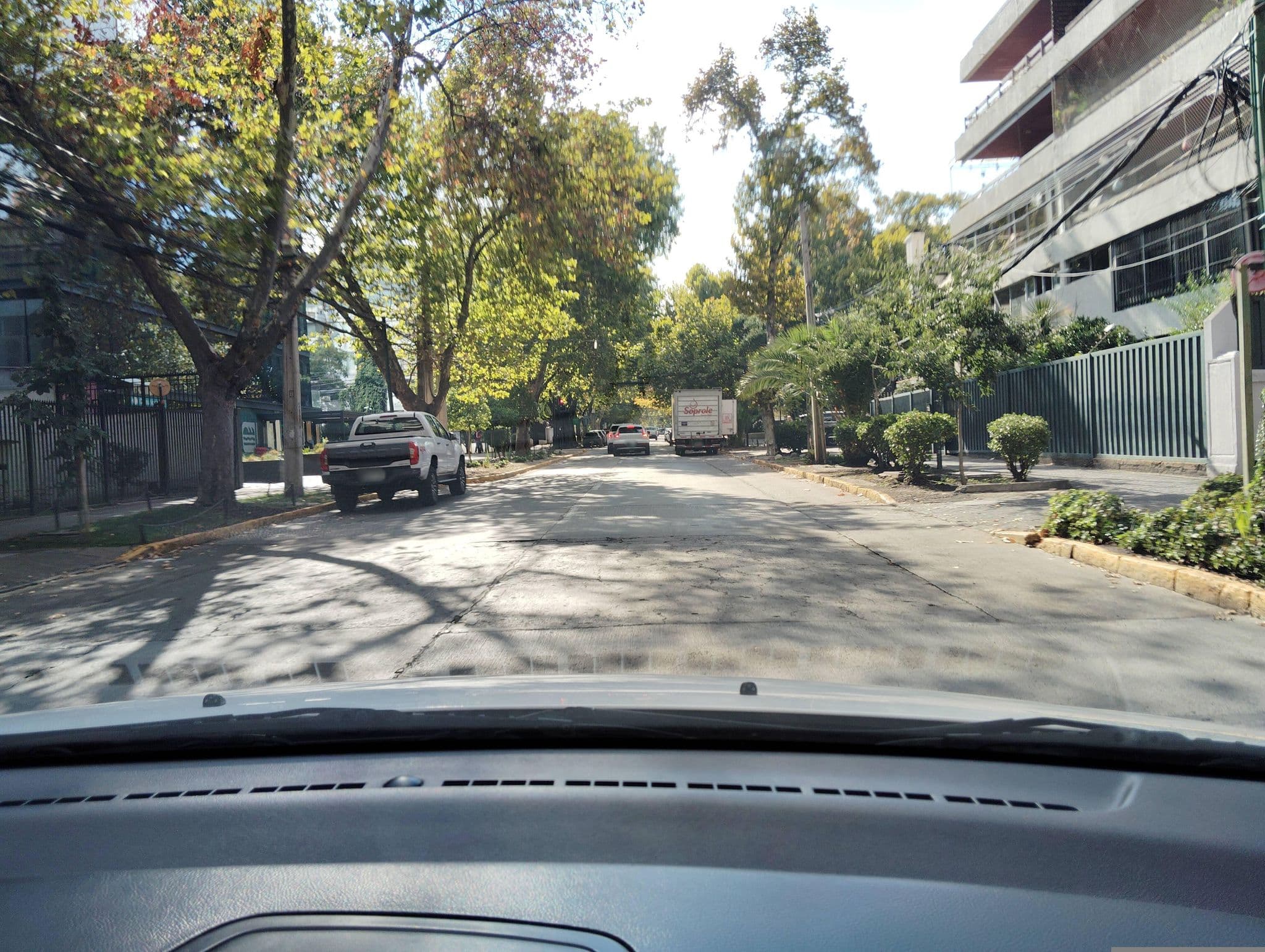 Street view near Hotel Pichidangui, Ñuñoa — © ariellopez (CC BY-SA · Mapillary)