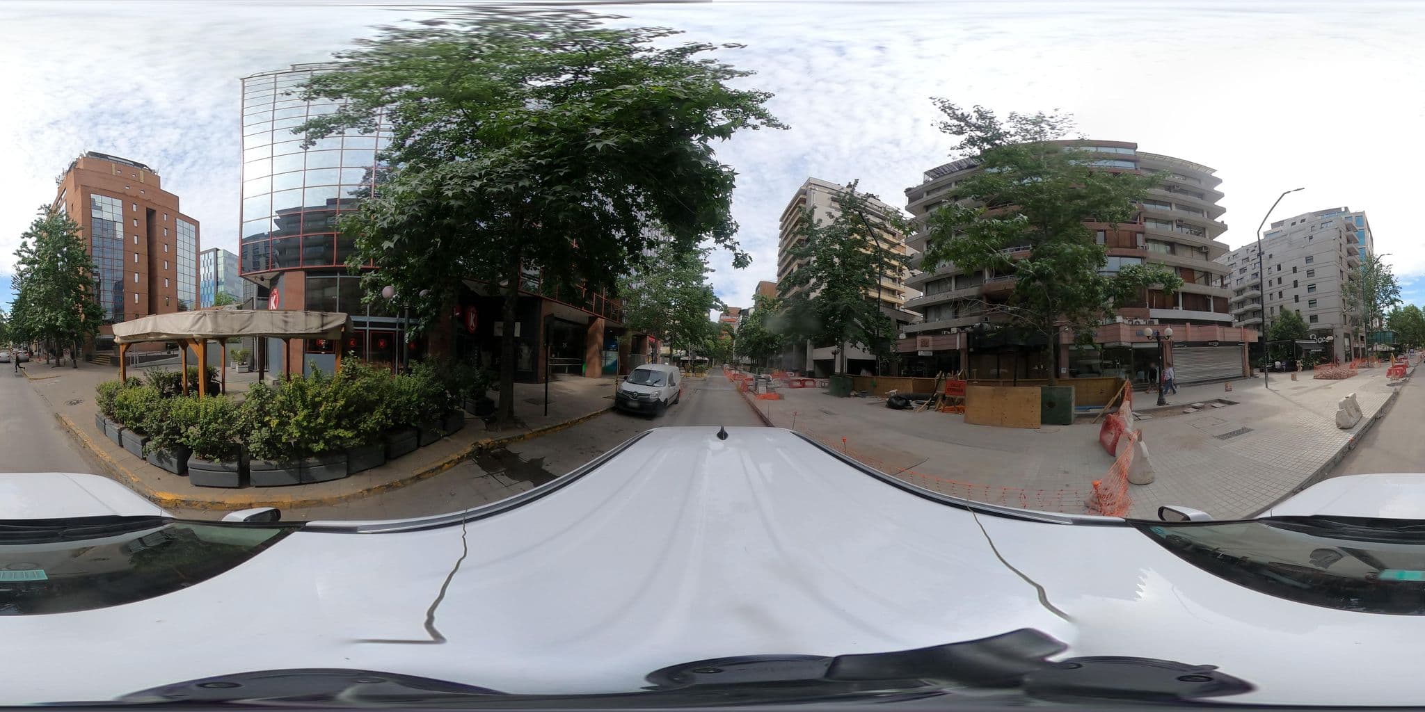 Street view near Apart San Sebastian II, Ñuñoa — © kaart_360 (CC BY-SA · Mapillary)