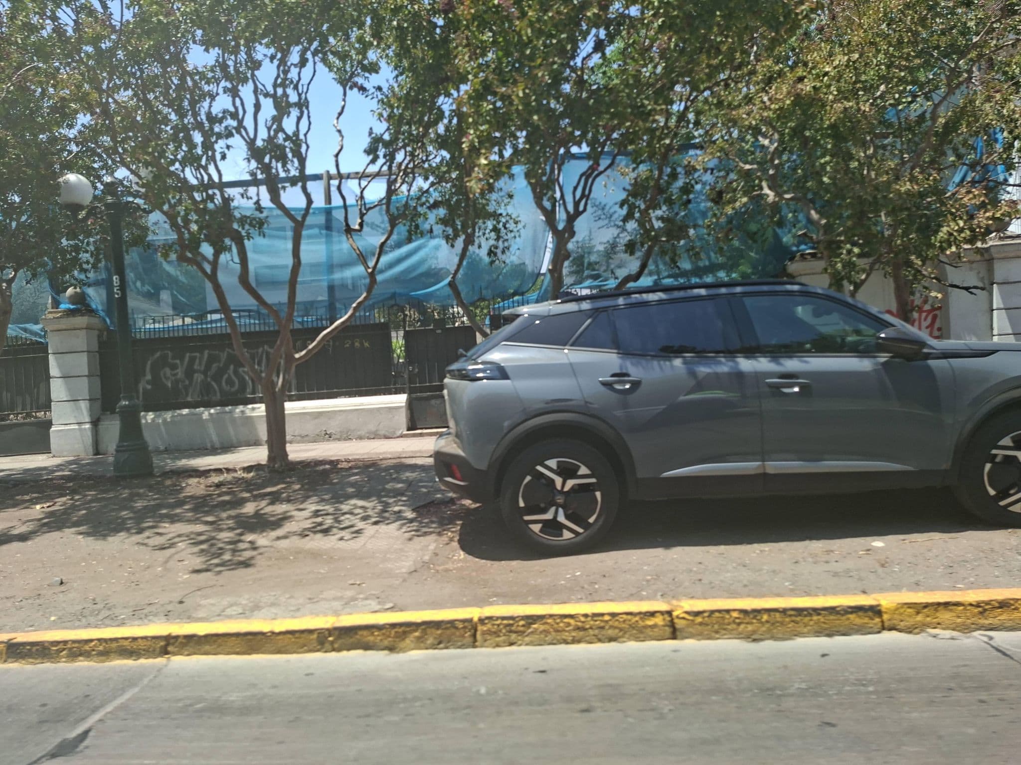 Street view near Embajada Hotel Boutique, Ñuñoa — © mapillarystgo81 (CC BY-SA · Mapillary)