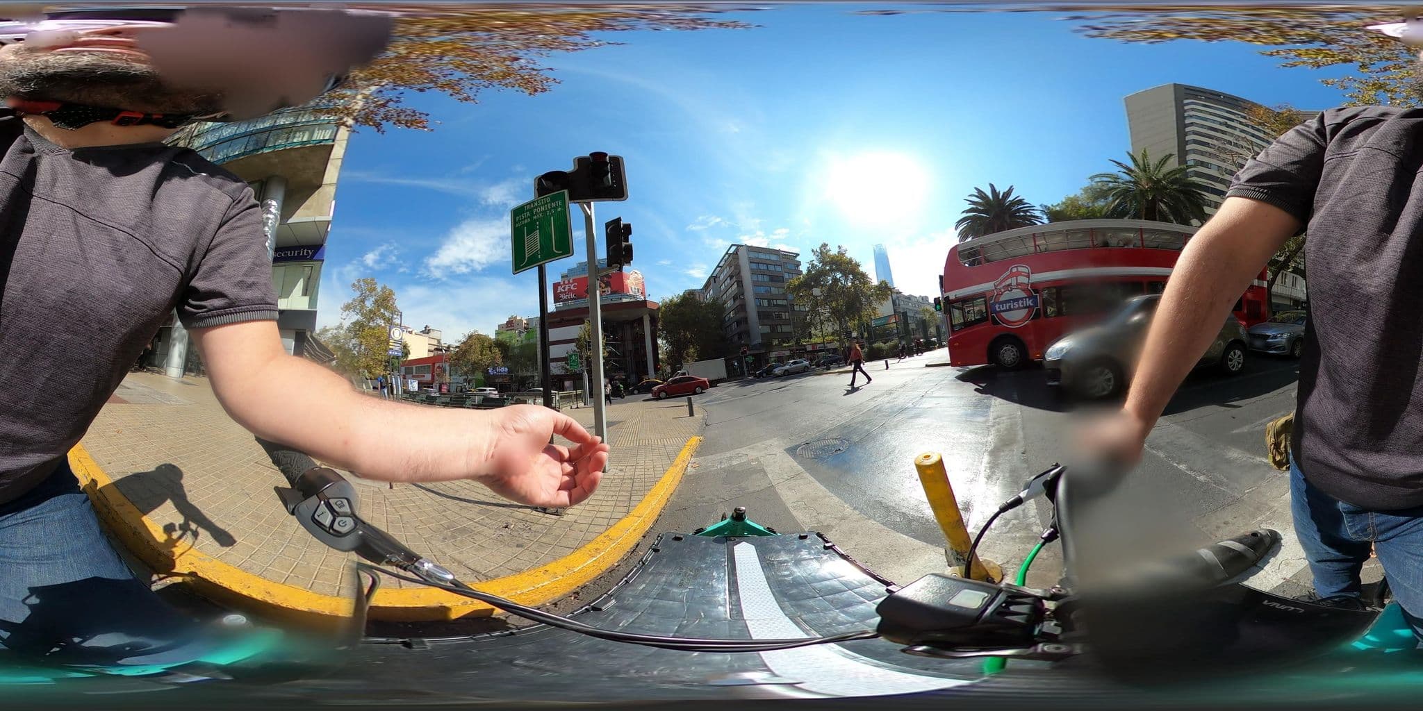 Street view near Cozy Apartment in Providencia, Ñuñoa — © ariellopez (CC BY-SA · Mapillary)