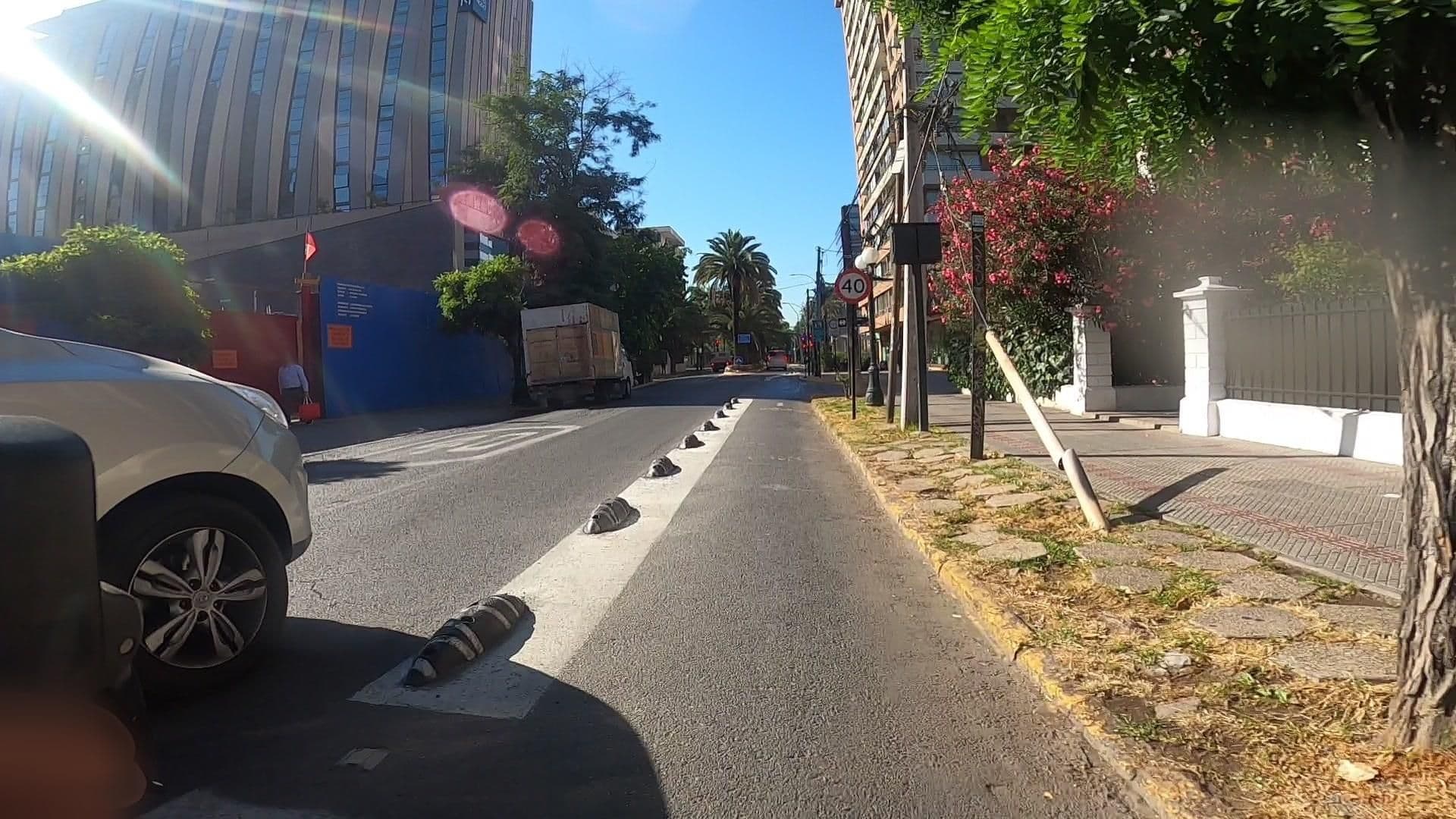Street view near Apart Chile Home, Ñuñoa — © jloaiza (CC BY-SA · Mapillary)