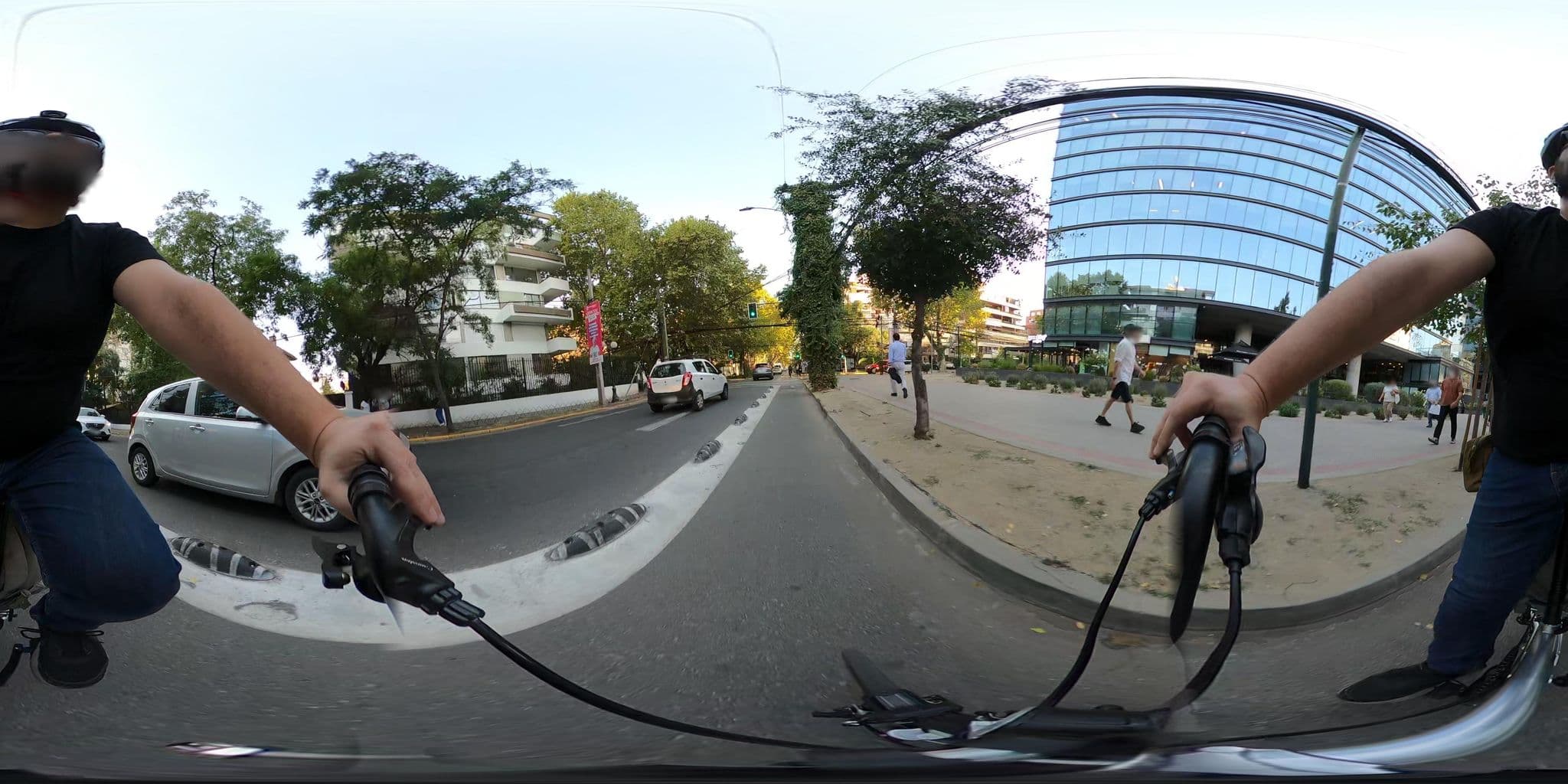 Street view near Hotel Cap Ducal, Ñuñoa — © ariellopez (CC BY-SA · Mapillary)