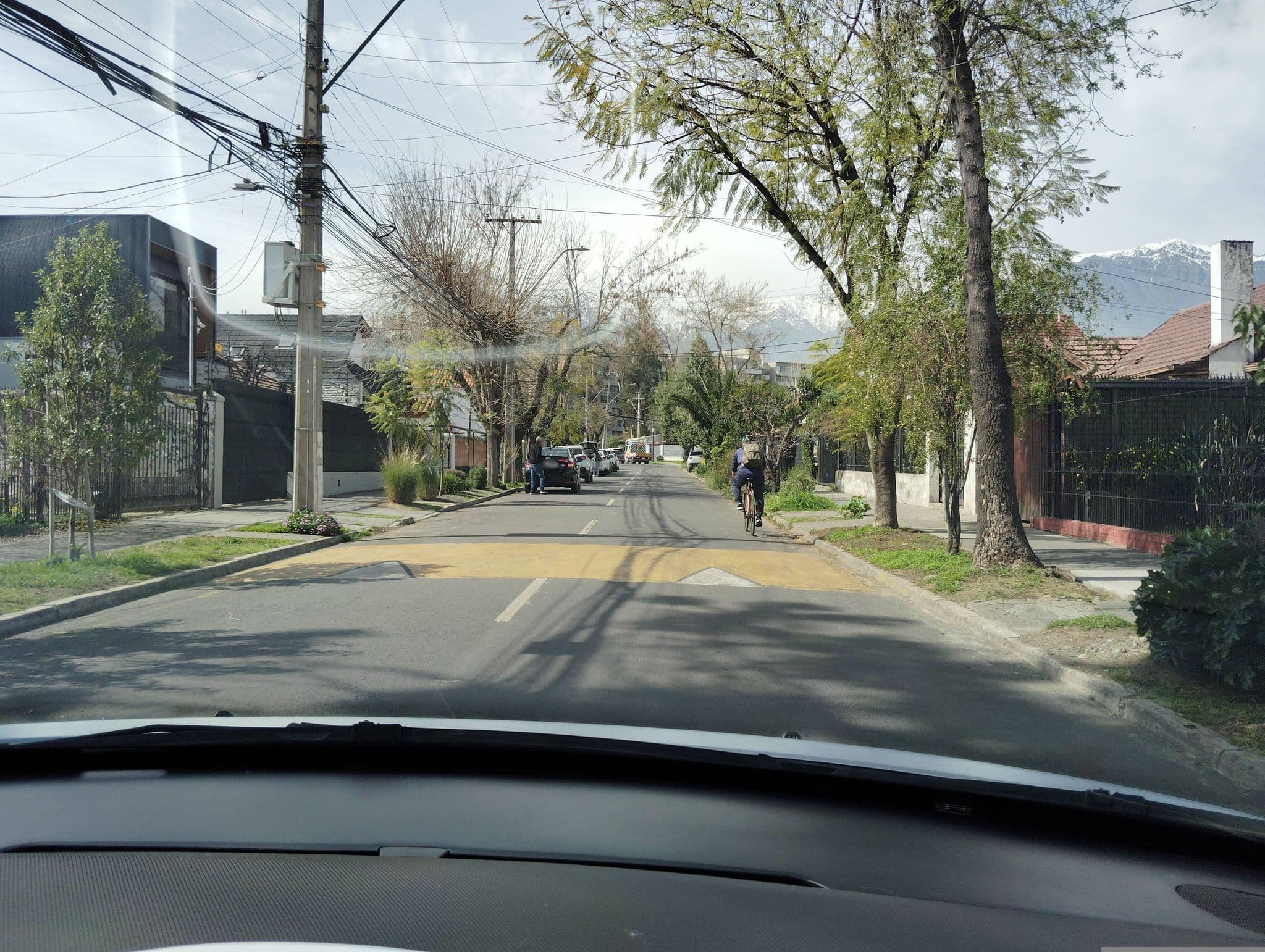 Street view near Casa de Reposo Senectus, Ñuñoa — © ariellopez (CC BY-SA · Mapillary)