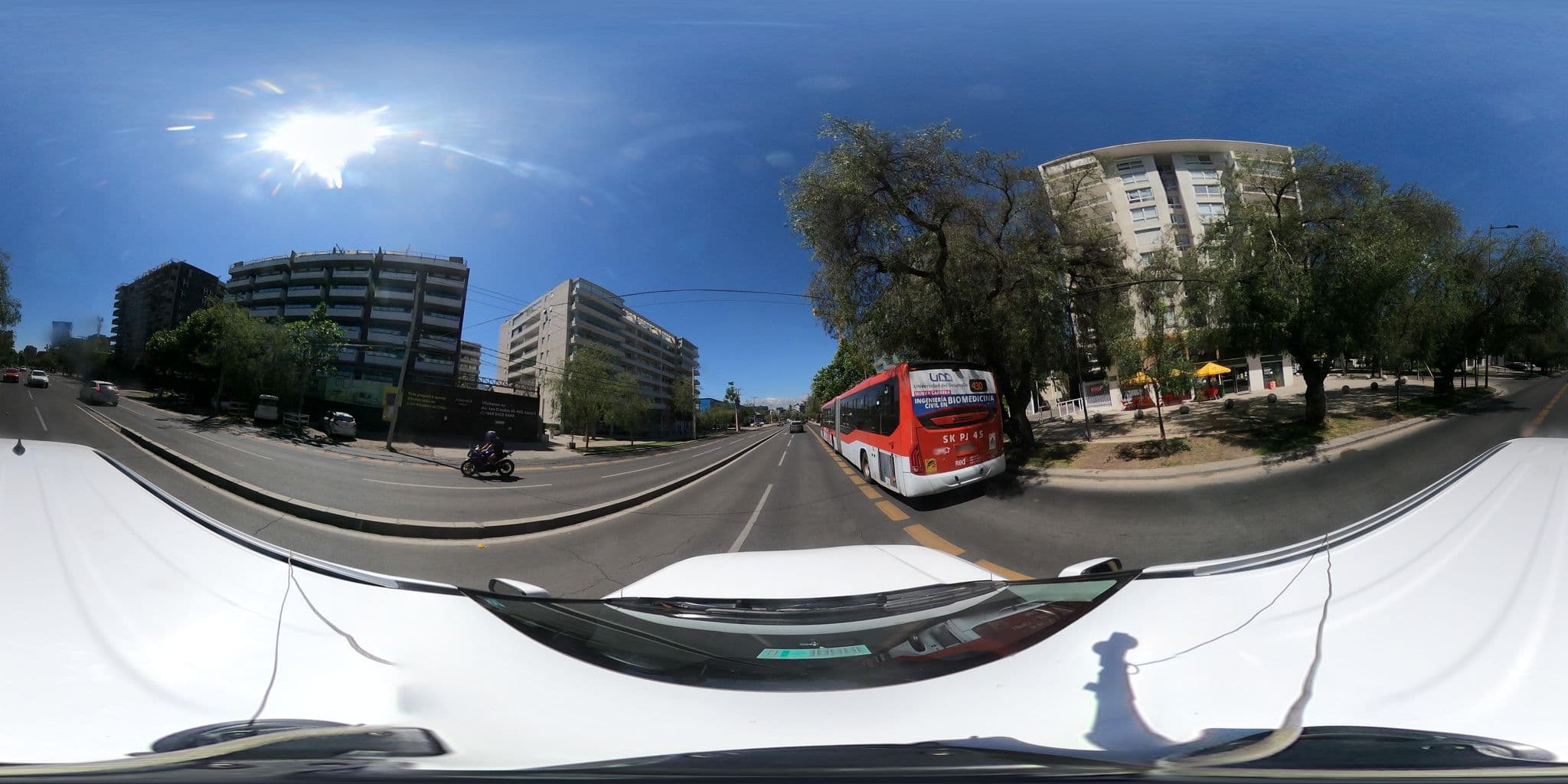 Street view near JT Departamentos Amoblados Las Condes, Ñuñoa — © kaart_360 (CC BY-SA · Mapillary)