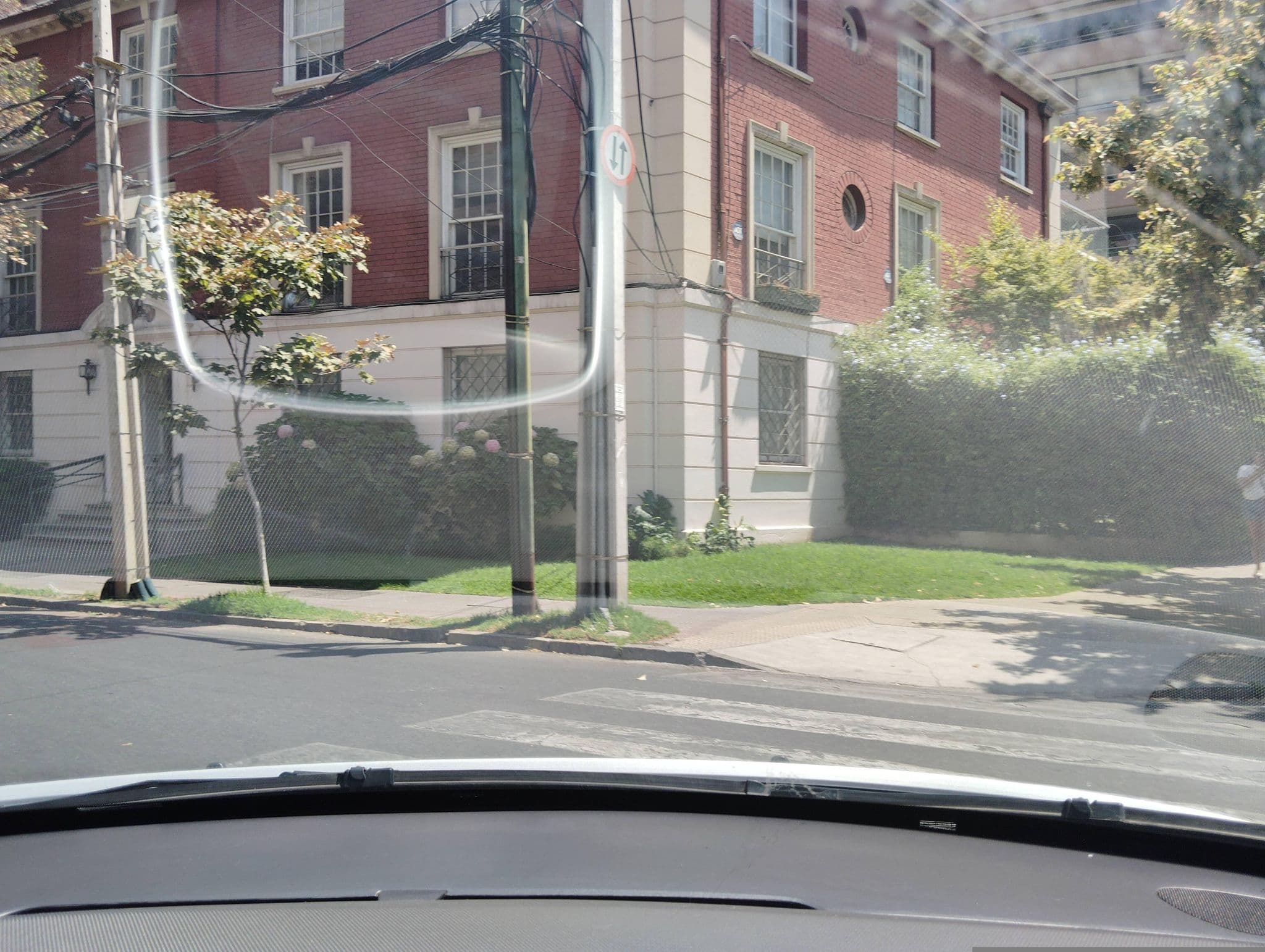 Street view near Hotel Aton, Ñuñoa — © ariellopez (CC BY-SA · Mapillary)