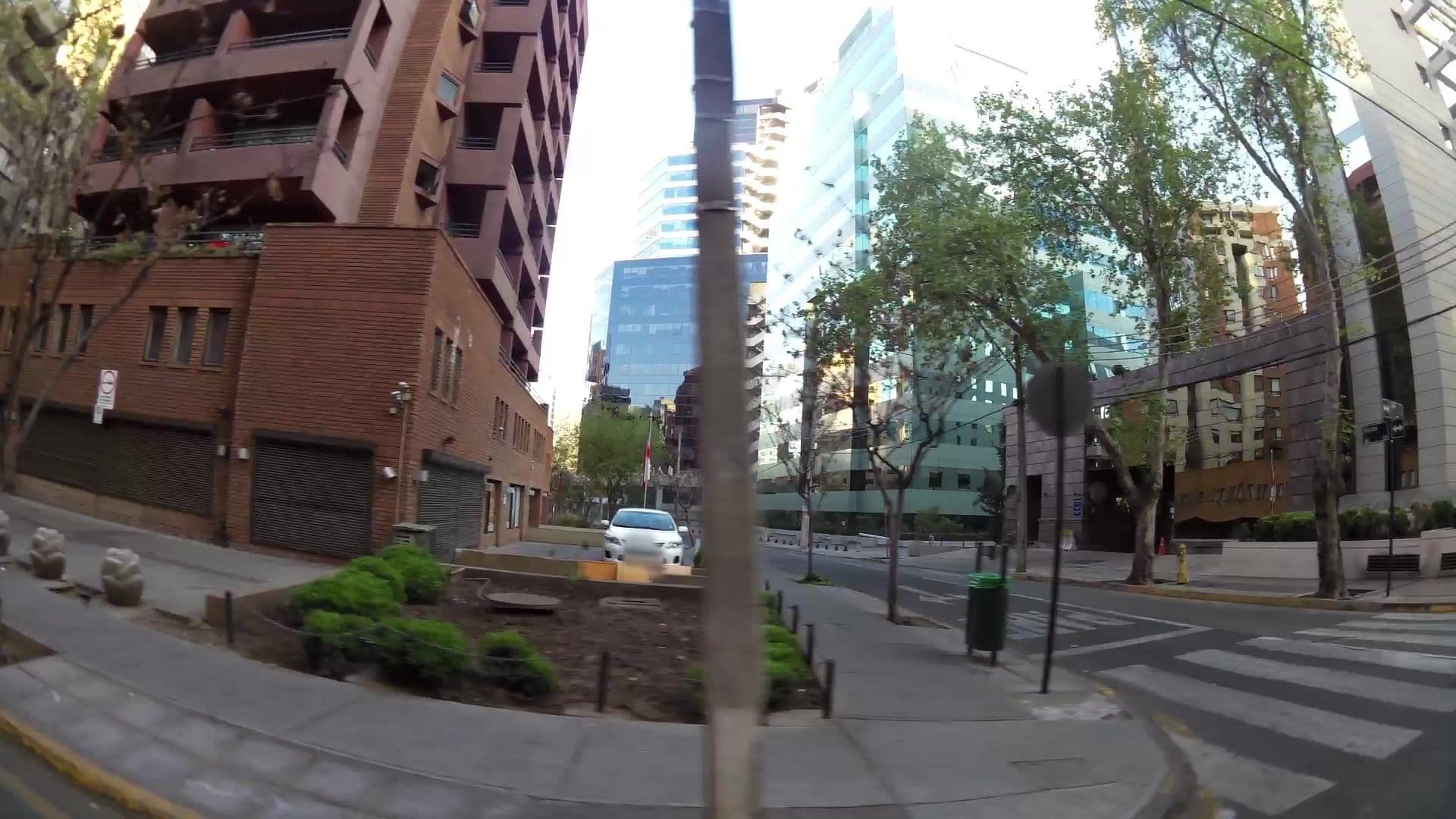 Street view near Top Apart Hotel, Ñuñoa — © kaartcam (CC BY-SA · Mapillary)