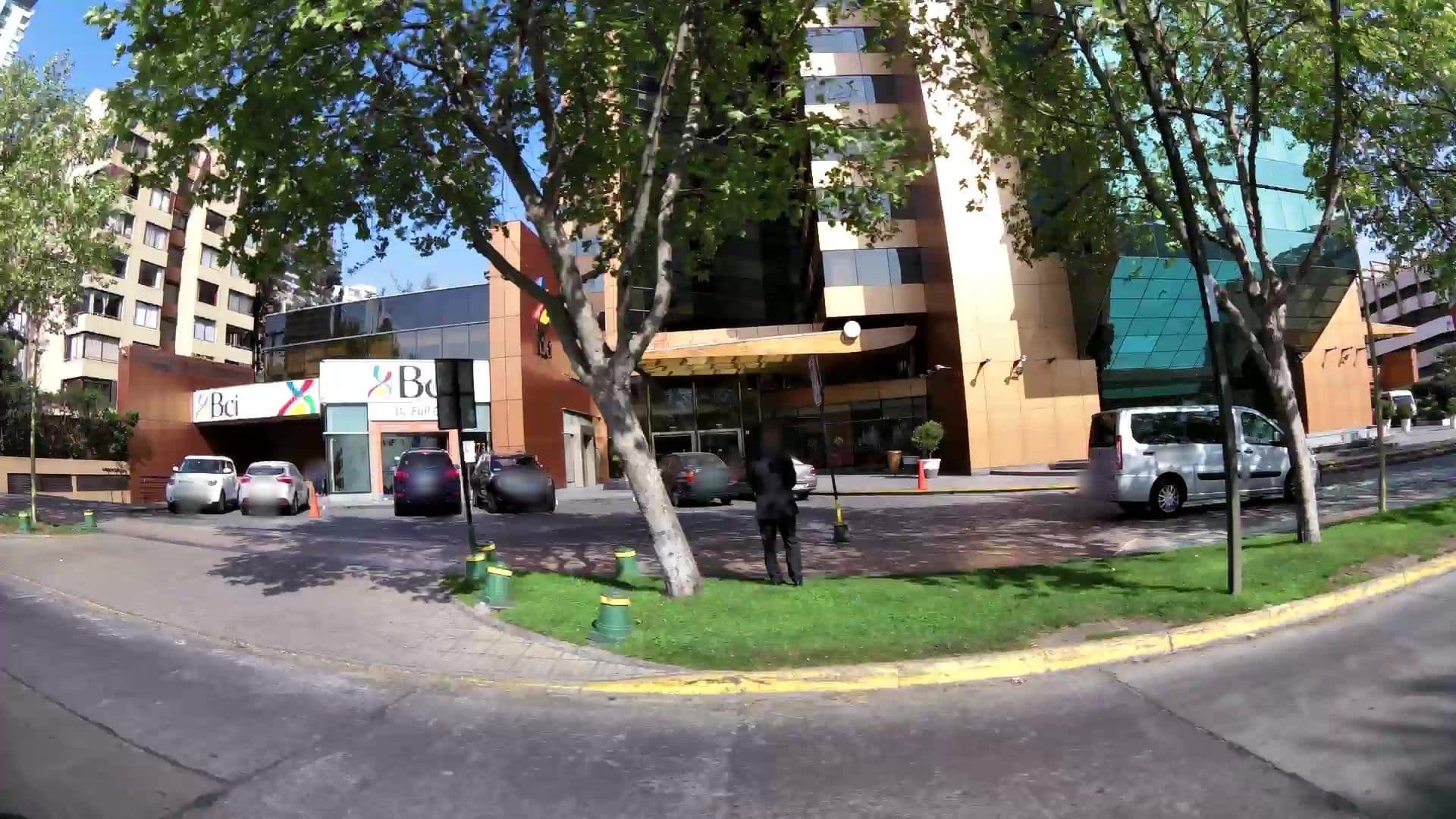 Street view near Hotel Marriot Cafe Med, Ñuñoa — © kaartcam (CC BY-SA · Mapillary)