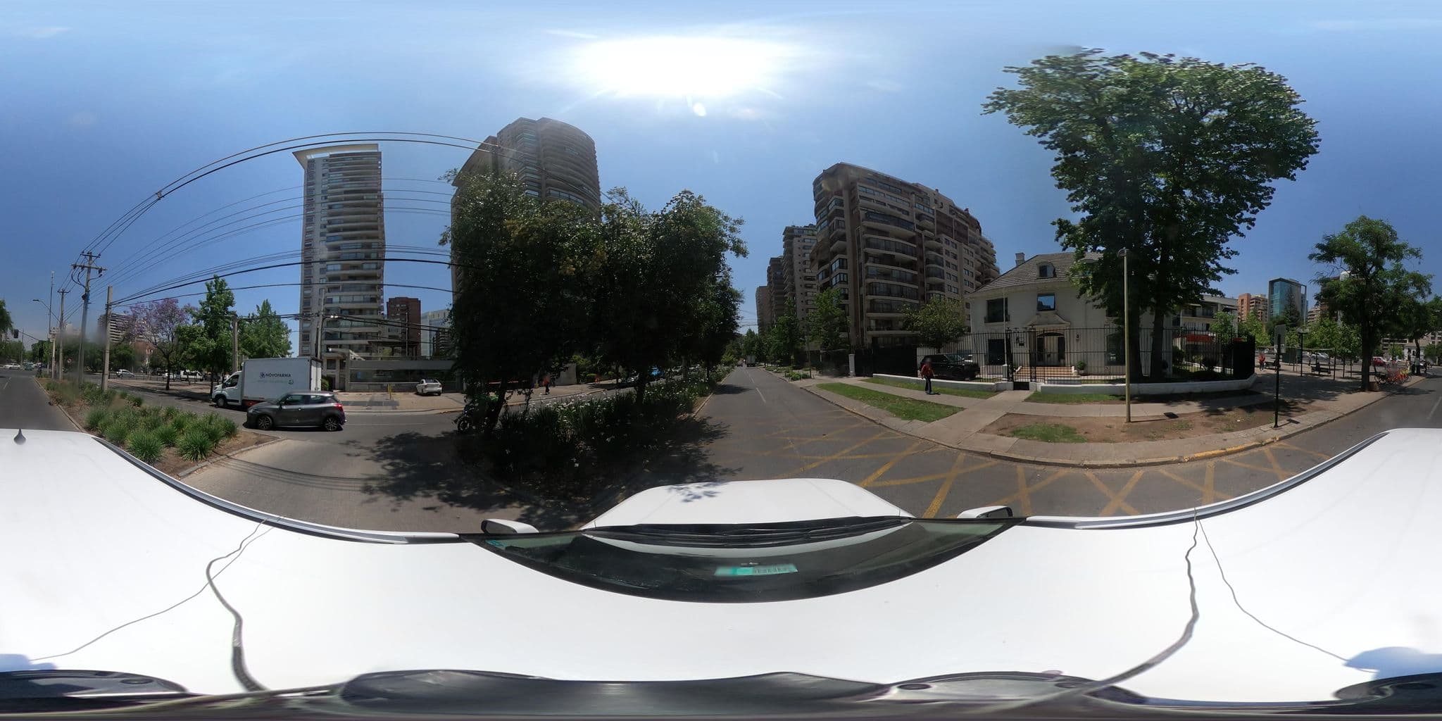 Street view near Rentaparts Sucursal Apoquindo, Ñuñoa — © kaart_360 (CC BY-SA · Mapillary)