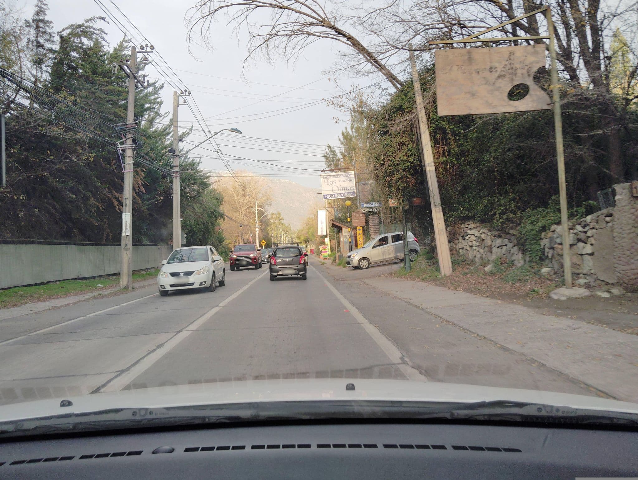 Street view near Cabaña El Tiempo Es Arte, San José de Maipo — © ariellopez (CC BY-SA · Mapillary)