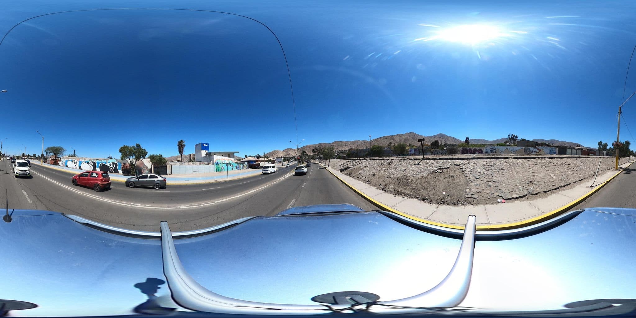 Street view near Alojamiento, Vallejos , Zublin, Copiapó — © Kaart_Local (CC BY-SA · Mapillary)
