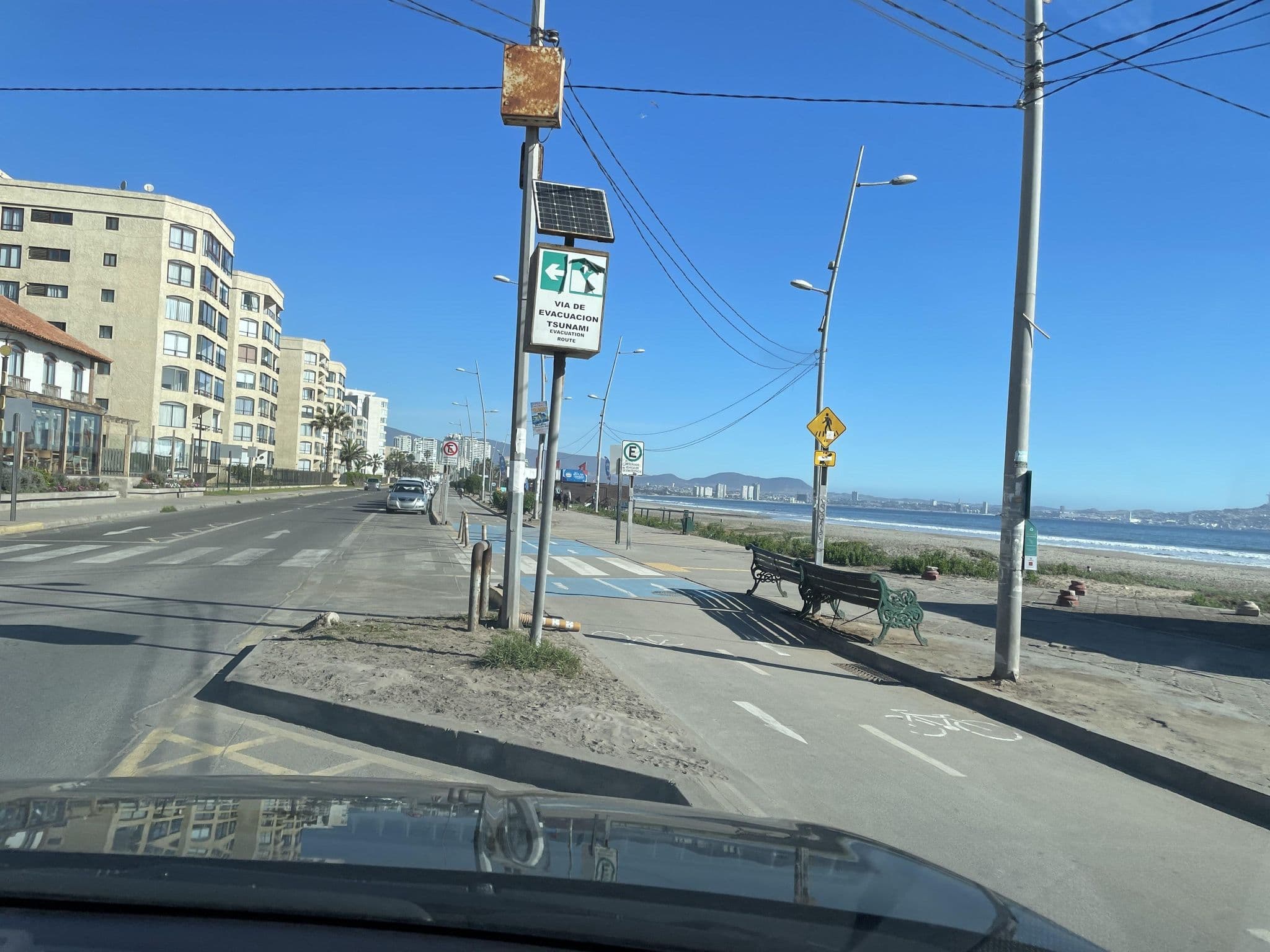 Street view near Lo Castillo Apartamentos, La Serena — © ariellopez (CC BY-SA · Mapillary)